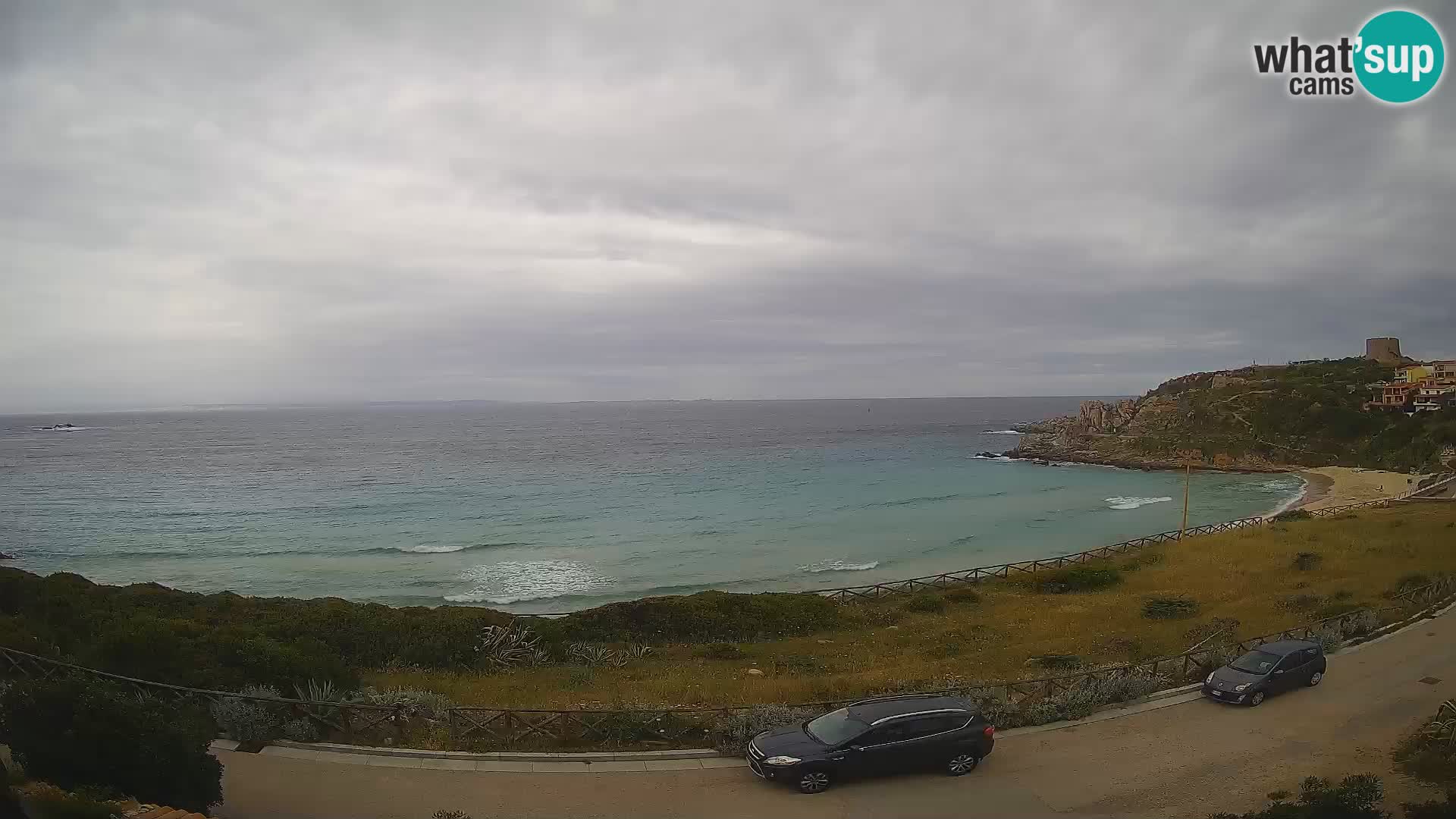Spletna kamera plaža Rena Bianca – Santa Teresa Gallura – Sardinija