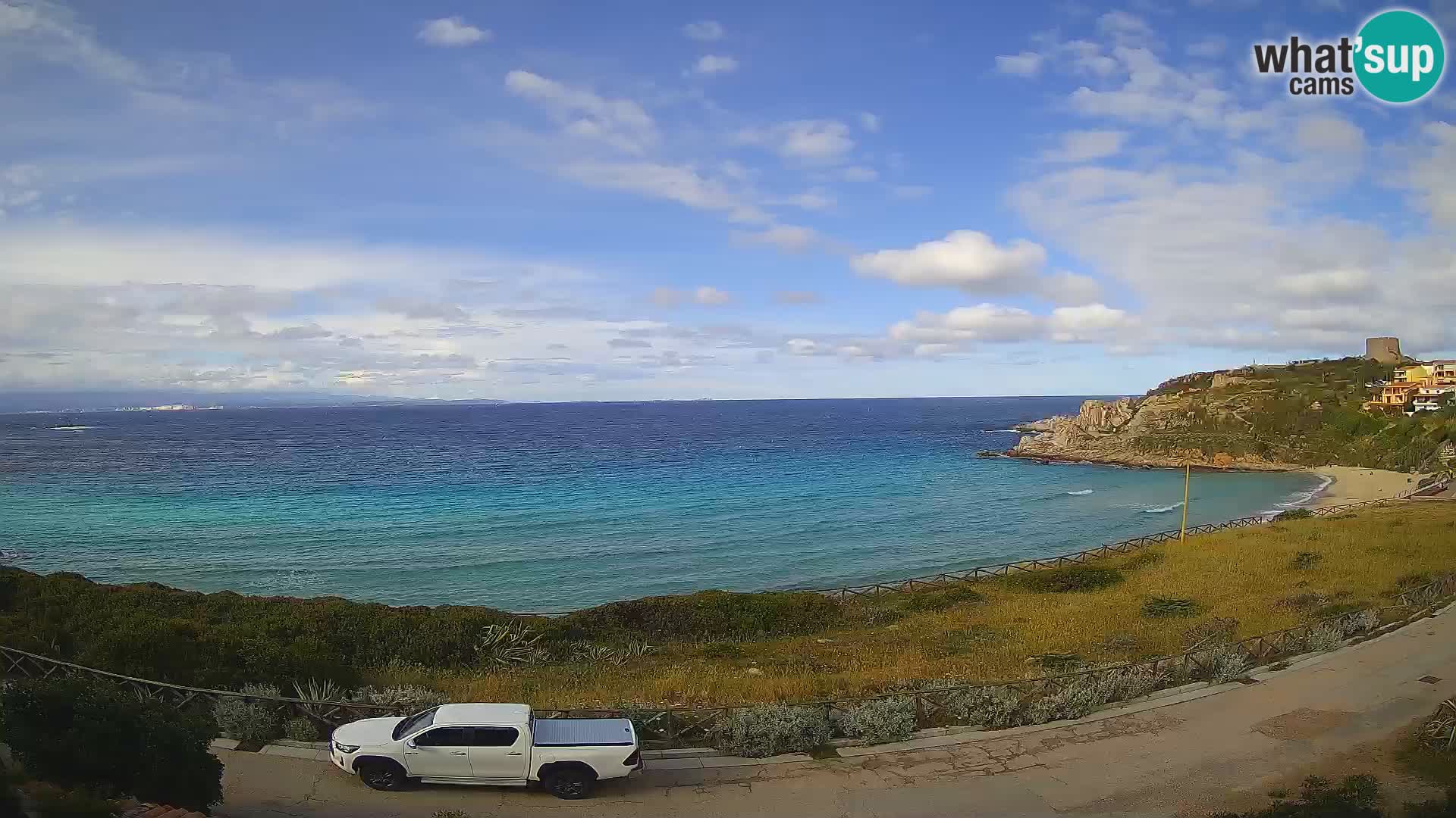 Webcam Rena Bianca beach – Spiaggia Rena Bianca – Santa Teresa Gallura – Sardinia