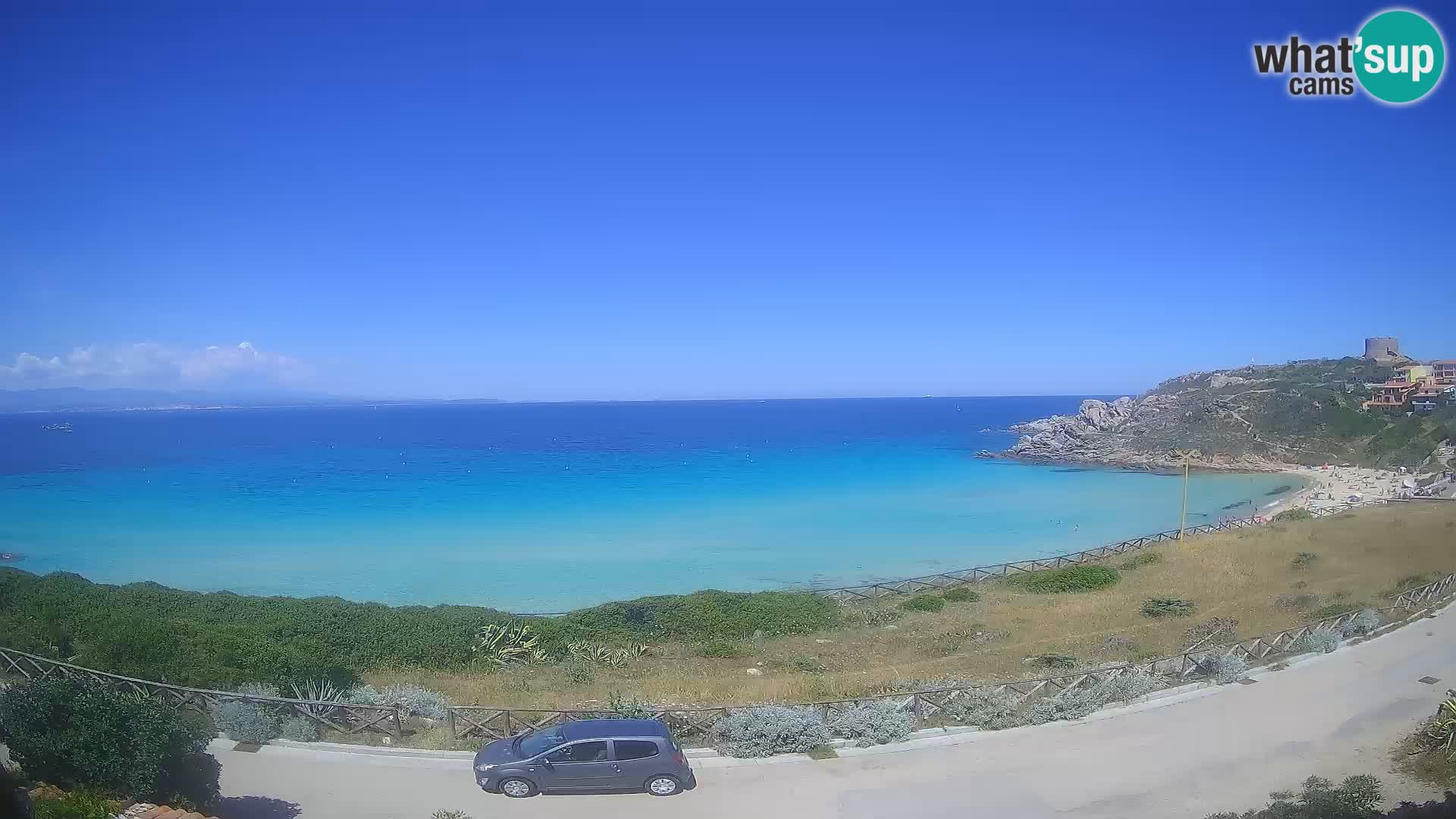 Cámara web playa Rena Bianca – Santa Teresa Gallura – Cerdeña