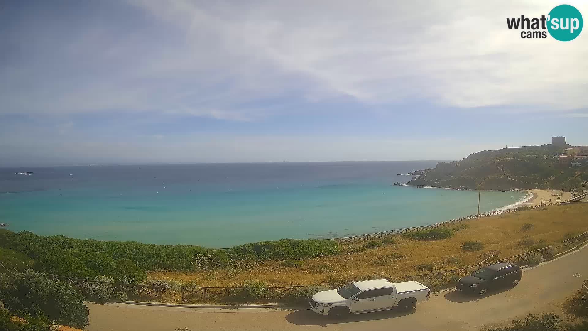 Webcam de la plage Rena Bianca – Santa Teresa Gallura – Sardaigne