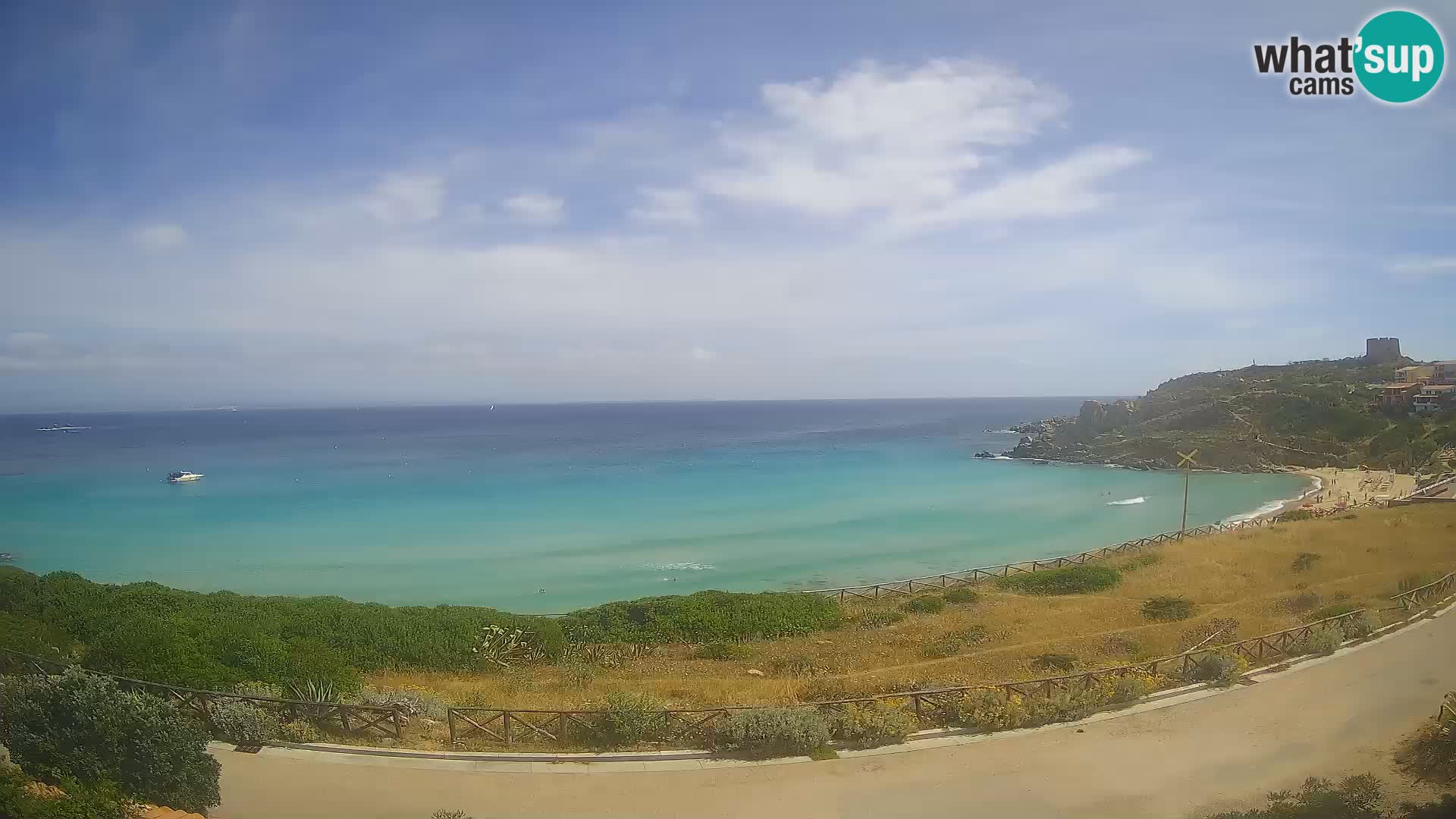 Cámara web playa Rena Bianca – Santa Teresa Gallura – Cerdeña