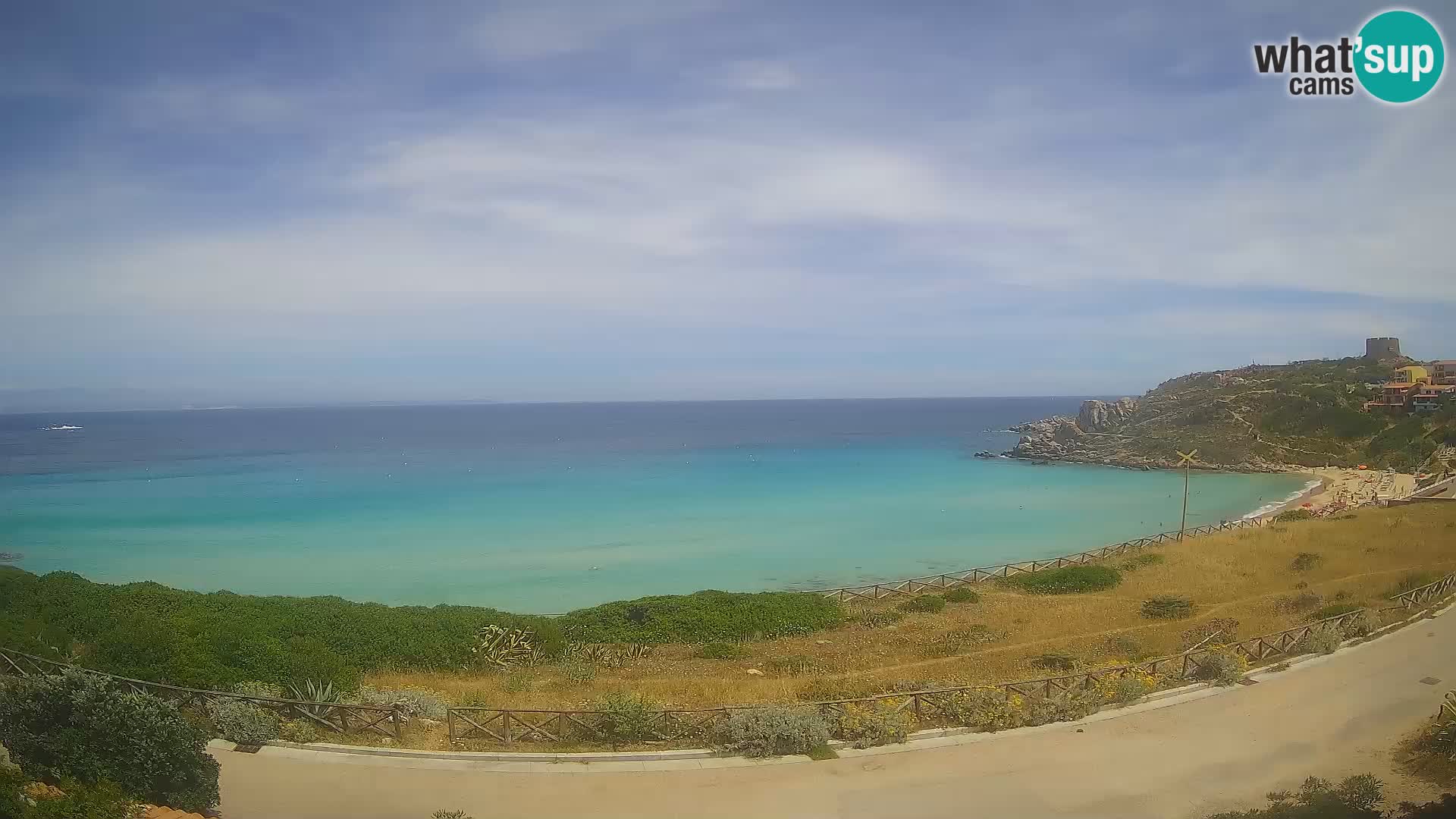 Webcam de la plage Rena Bianca – Santa Teresa Gallura – Sardaigne