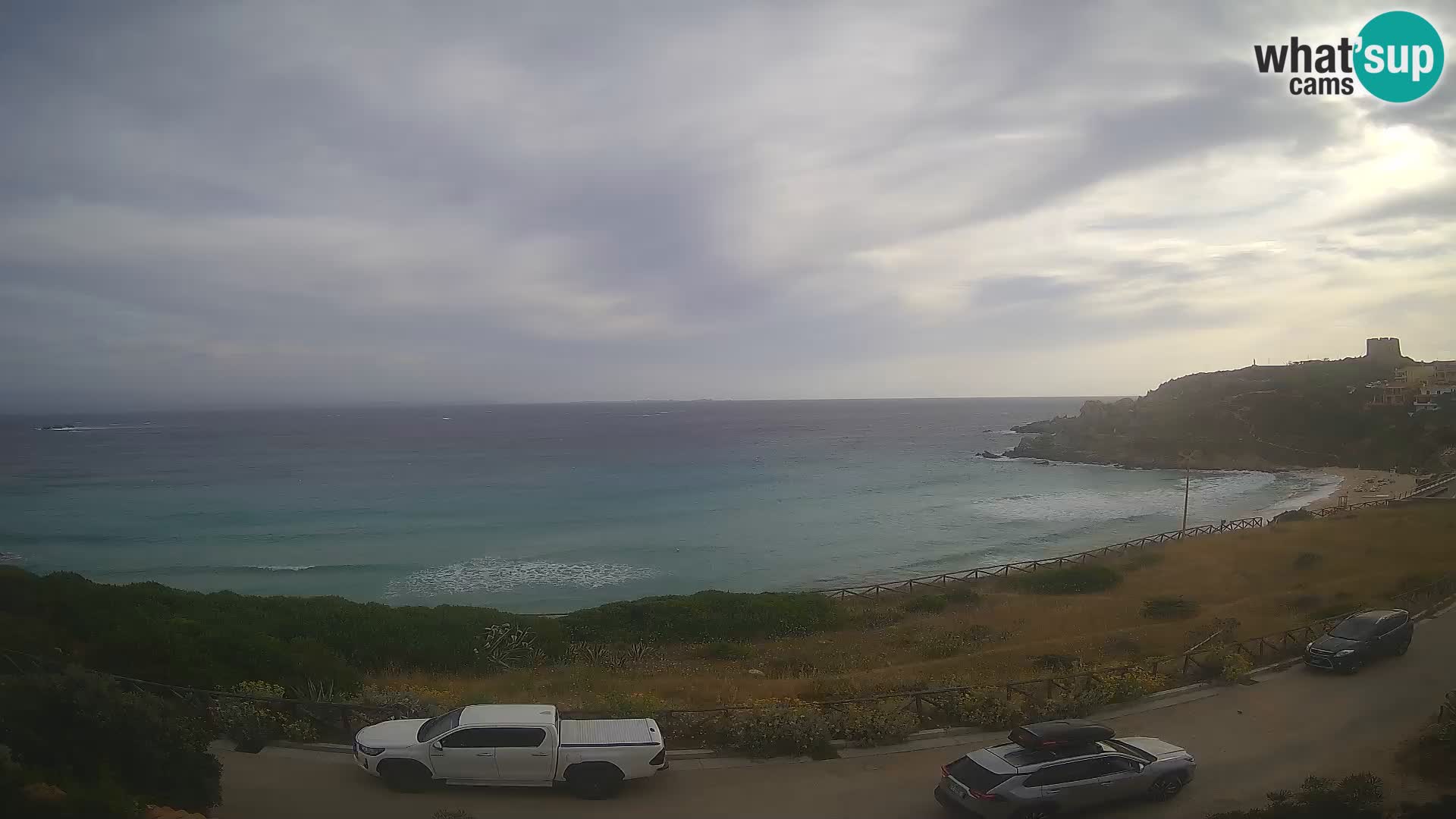 Webcam Rena Bianca beach – Spiaggia Rena Bianca – Santa Teresa Gallura – Sardinia