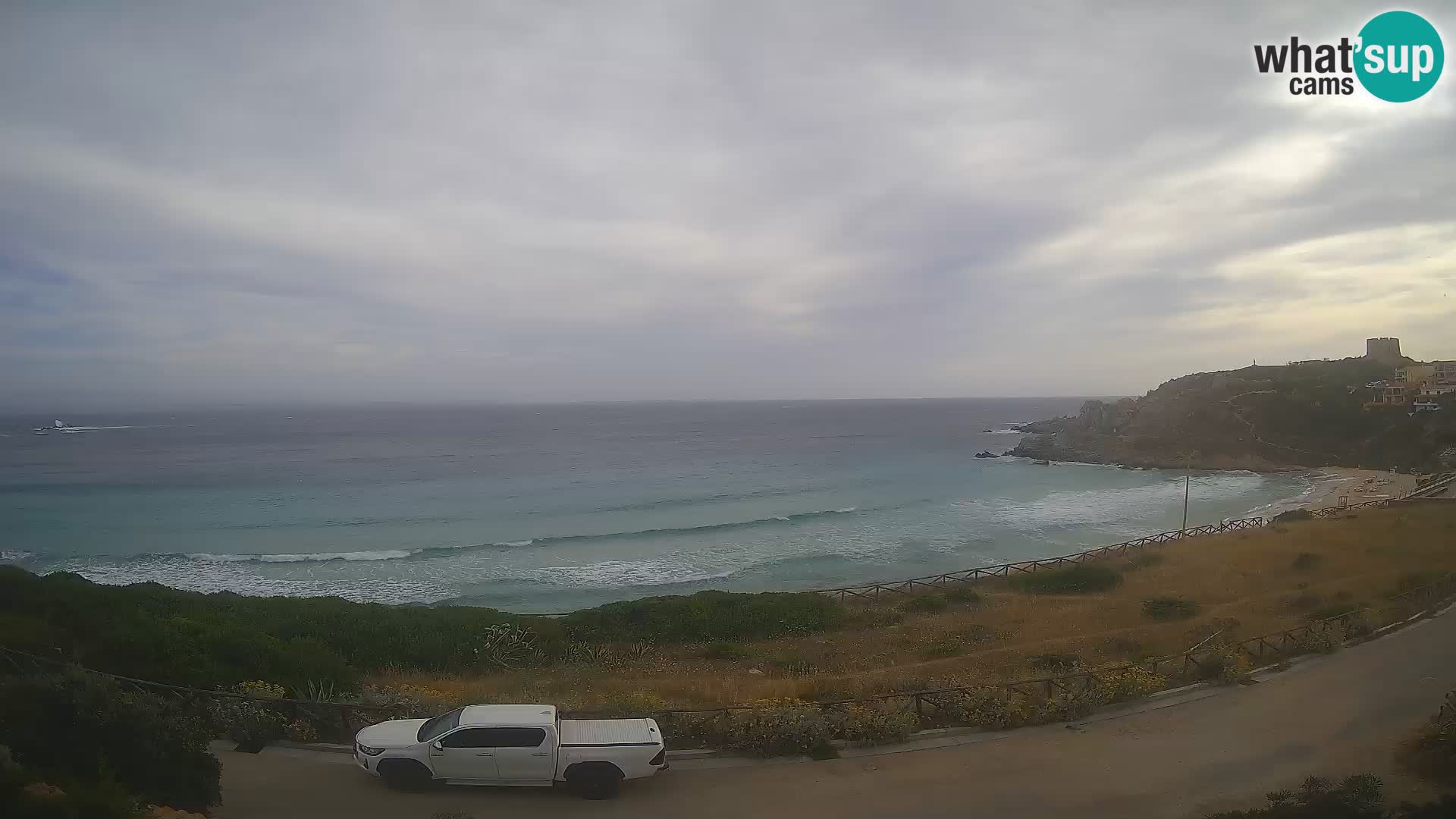 Webcam Rena Bianca beach – Spiaggia Rena Bianca – Santa Teresa Gallura – Sardinia