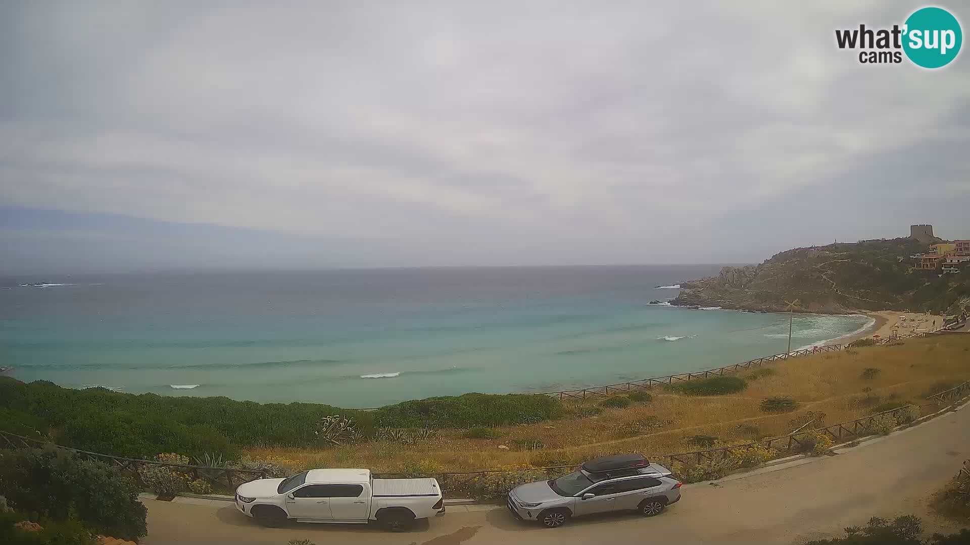 Cámara web playa Rena Bianca – Santa Teresa Gallura – Cerdeña