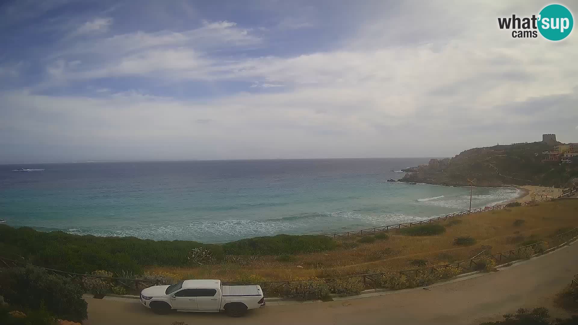 Webcam de la plage Rena Bianca – Santa Teresa Gallura – Sardaigne