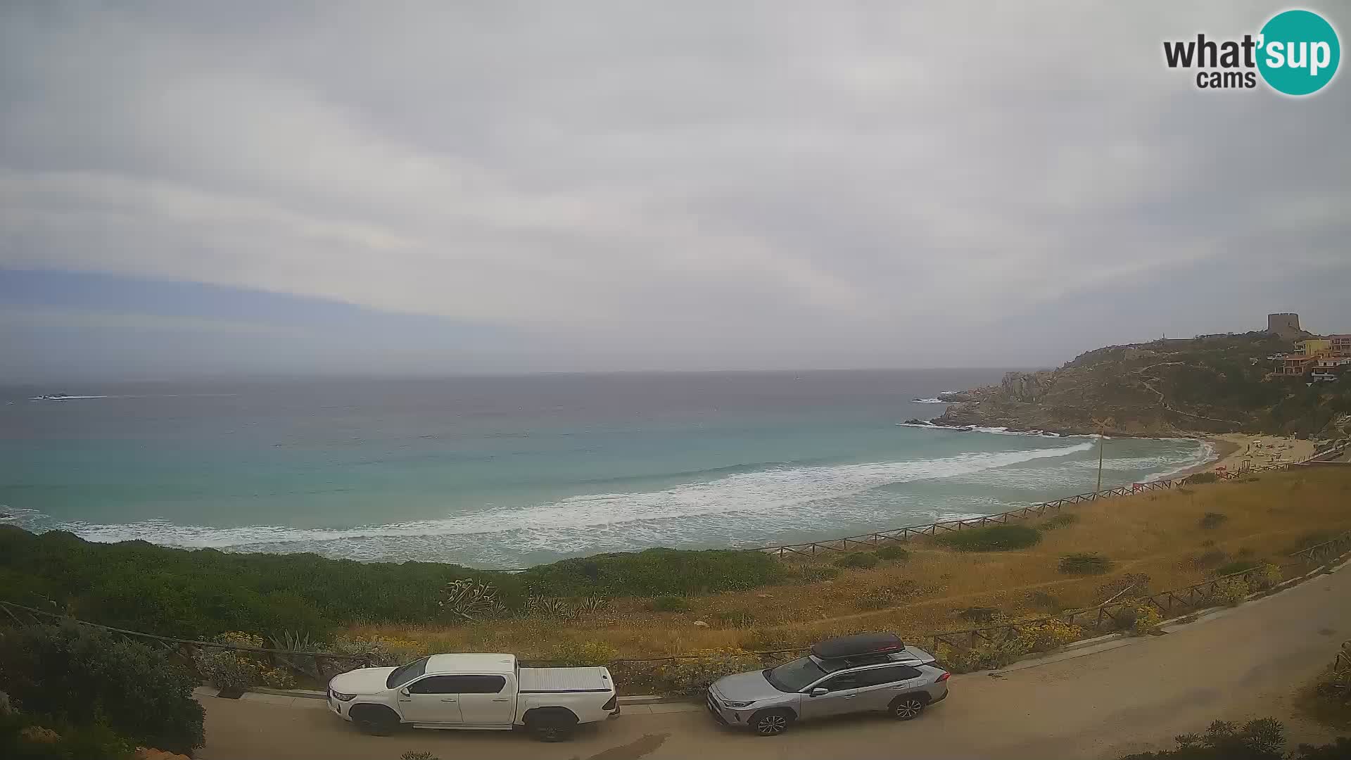 Web kamera plaže Rena Bianca – Santa Teresa Gallura – Sardinija