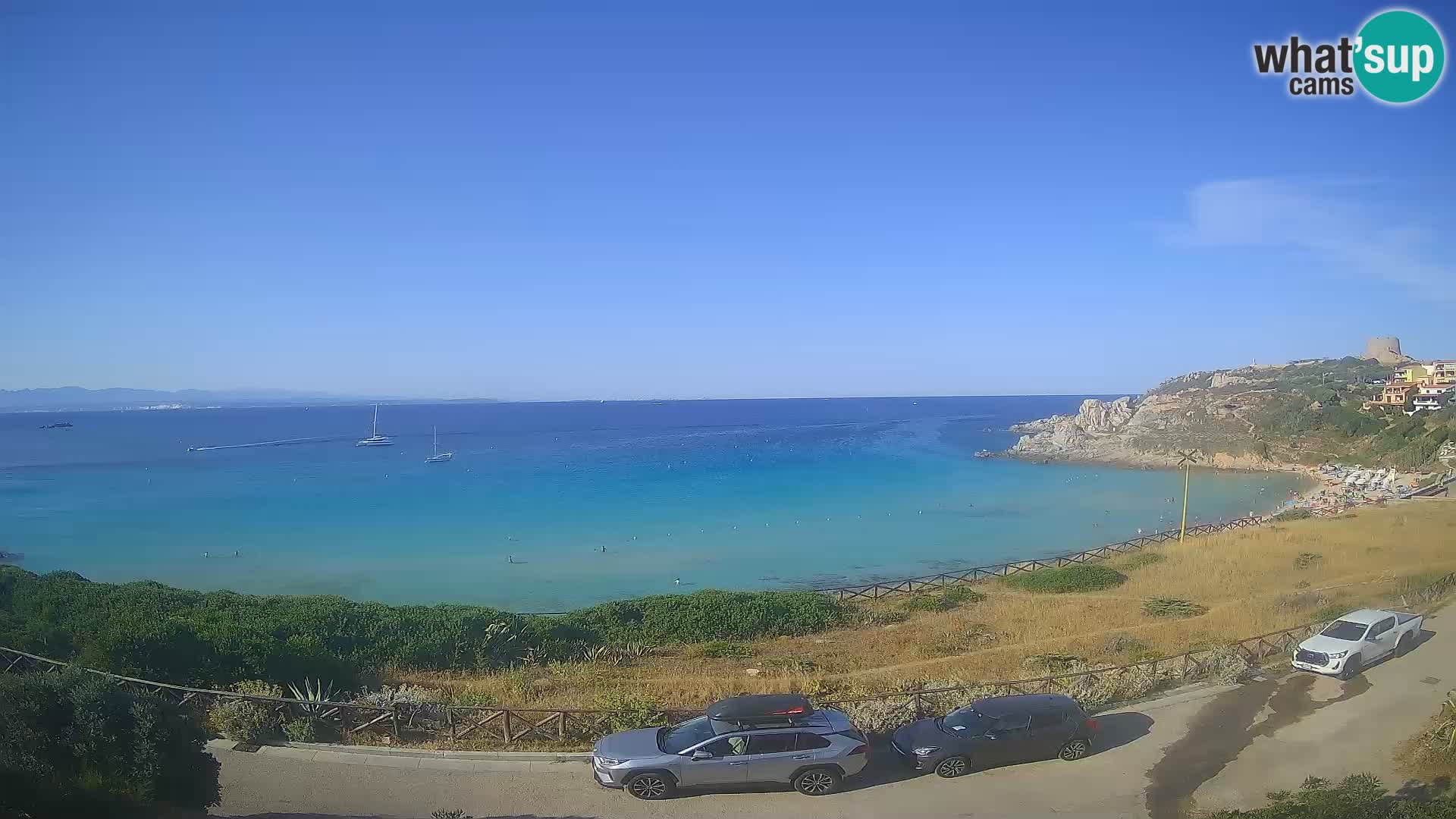 Webcam Spiaggia Rena Bianca – Santa Teresa Gallura – Sardegna