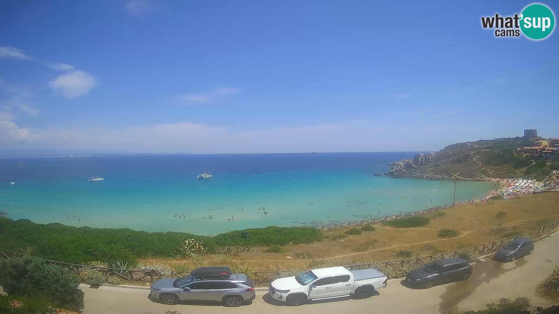 Webcam Rena Bianca Strand – Santa Teresa Gallura – Sardinien