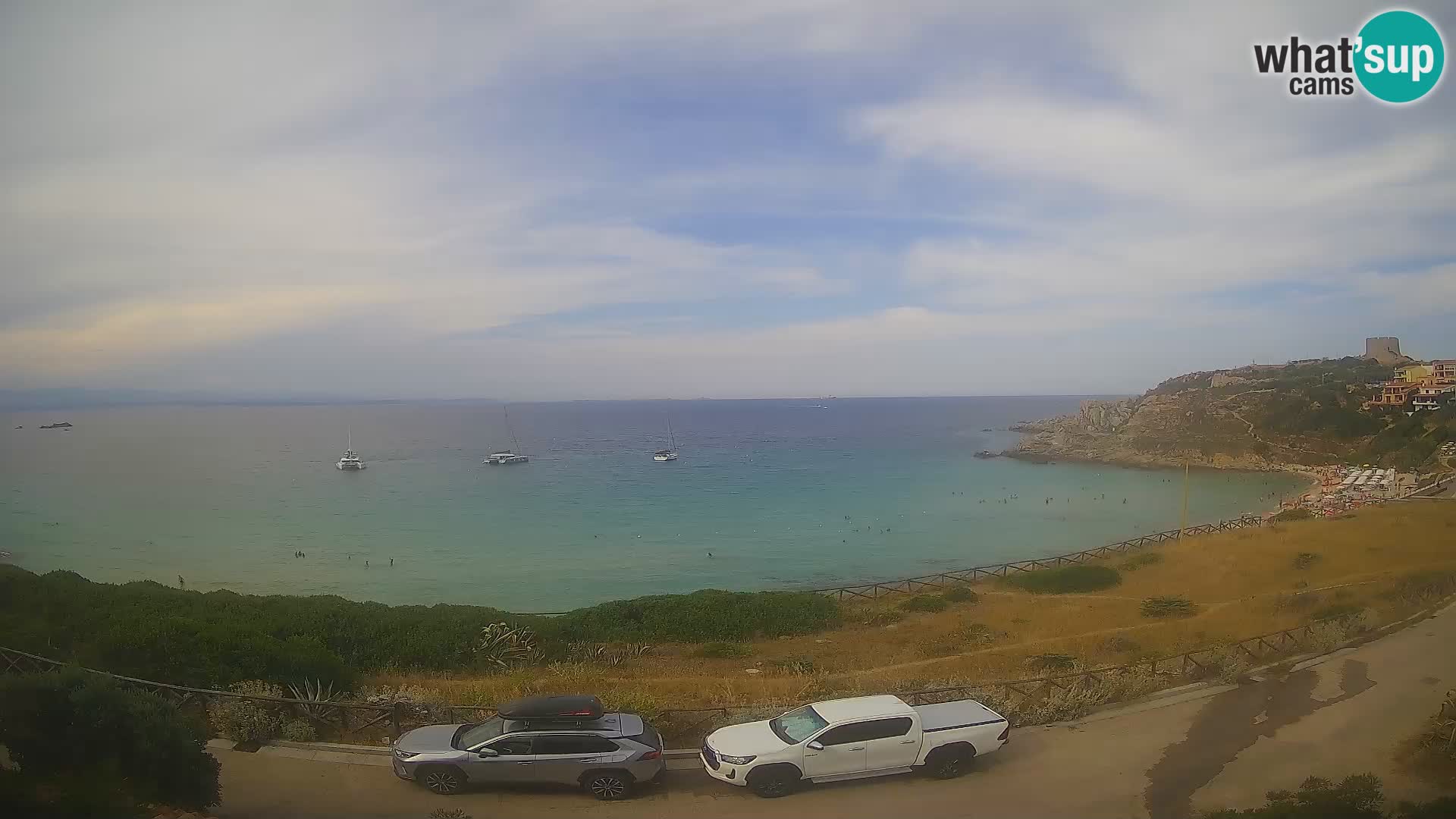Webcam de la plage Rena Bianca – Santa Teresa Gallura – Sardaigne