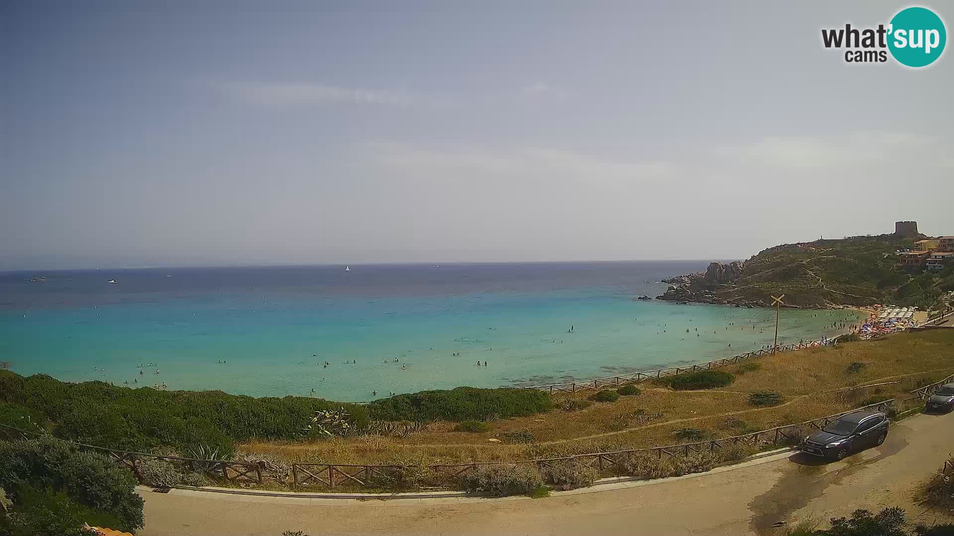 Webcam Rena Bianca Strand – Santa Teresa Gallura – Sardinien