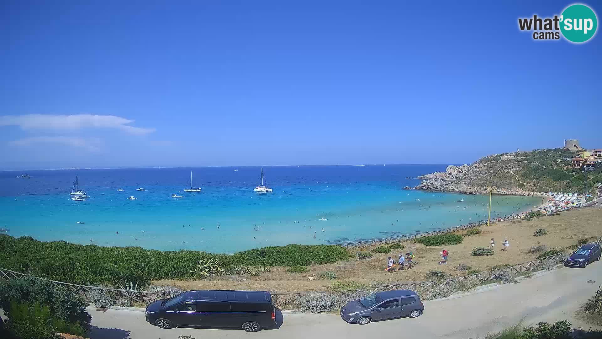 Cámara web playa Rena Bianca – Santa Teresa Gallura – Cerdeña