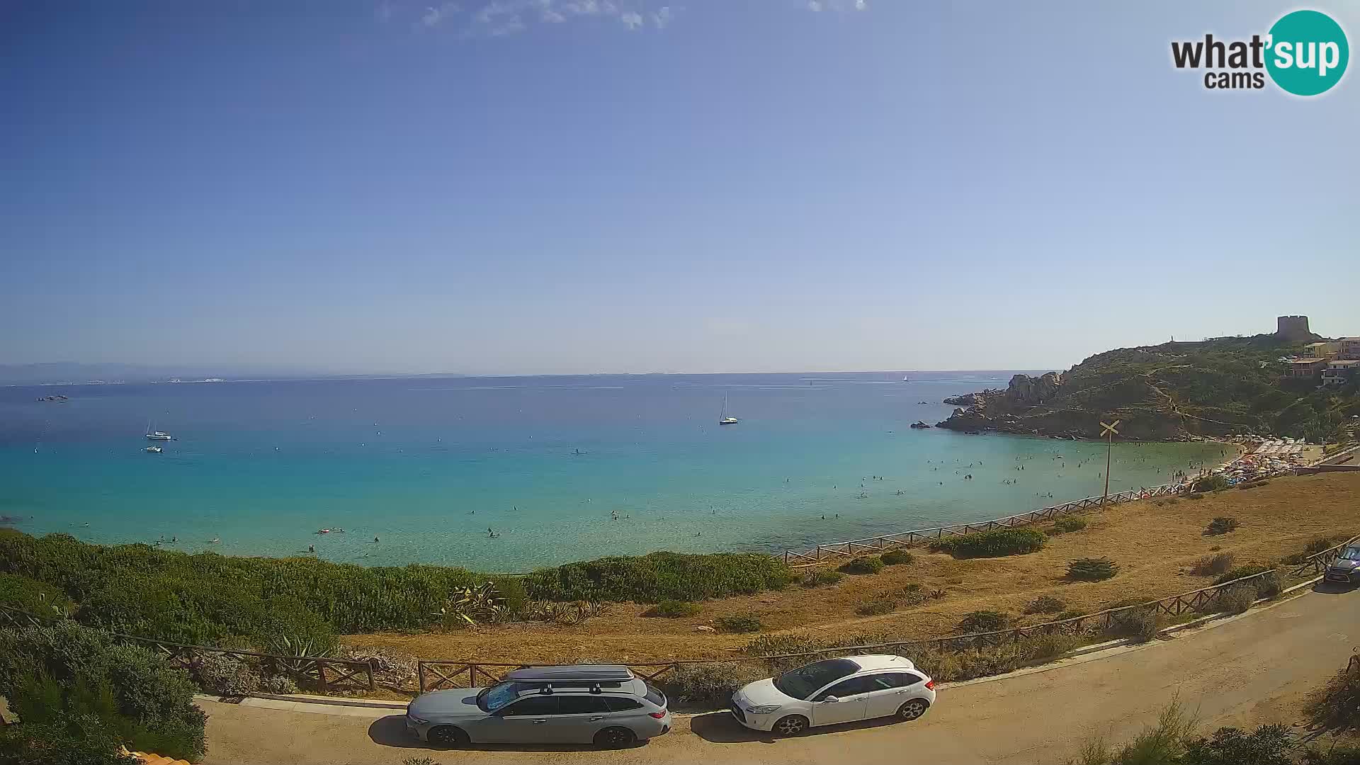 Webcam Rena Bianca Strand – Santa Teresa Gallura – Sardinien