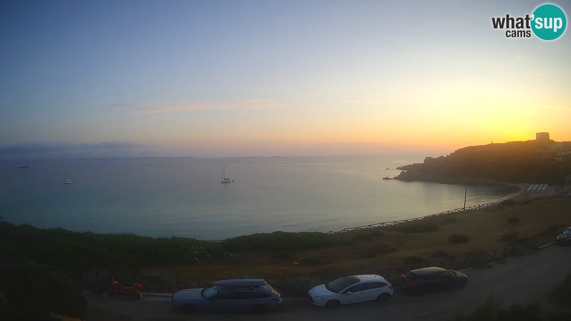 Webcam de la plage Rena Bianca – Santa Teresa Gallura – Sardaigne