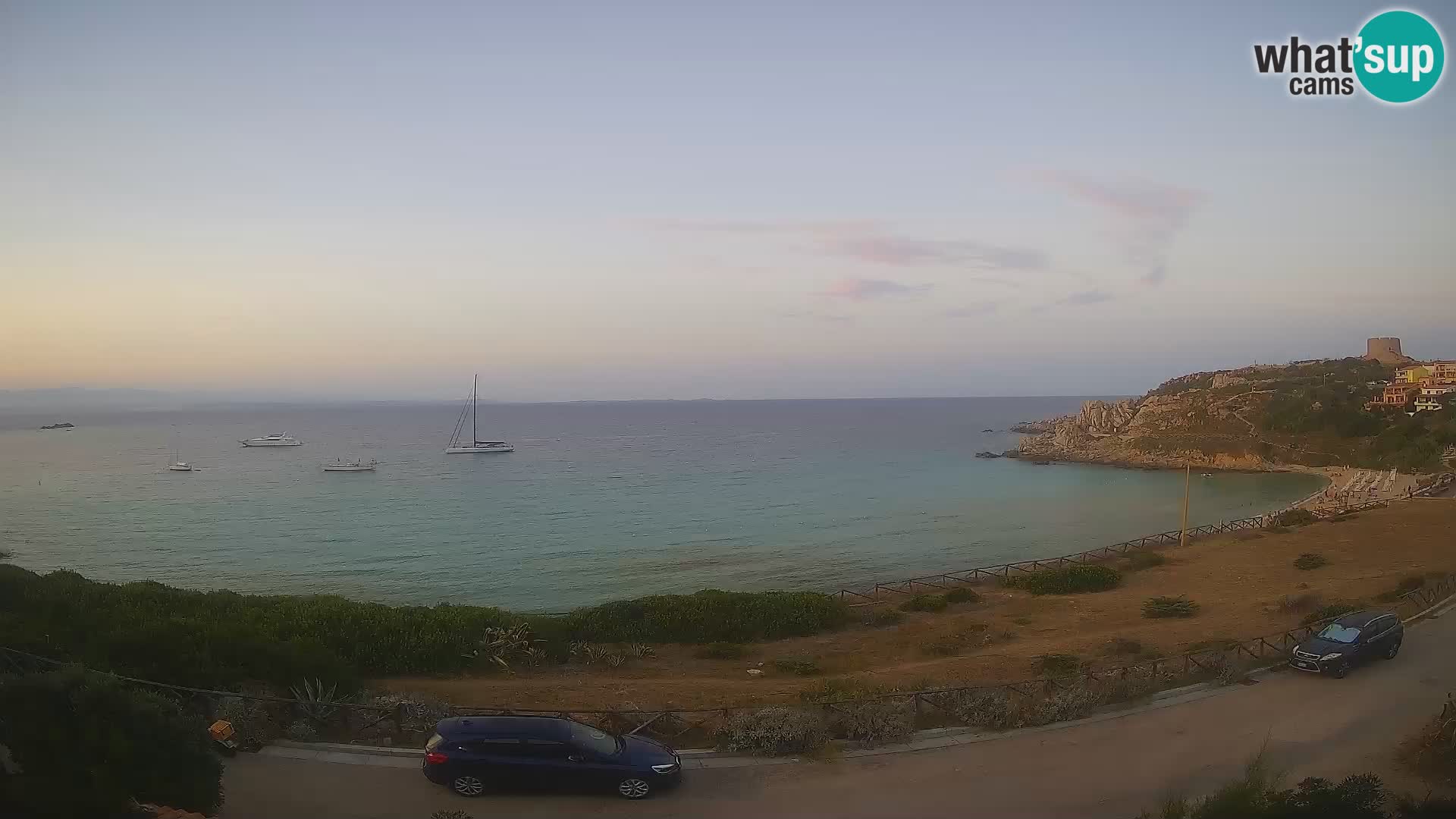 Webcam Rena Bianca beach – Spiaggia Rena Bianca – Santa Teresa Gallura – Sardinia