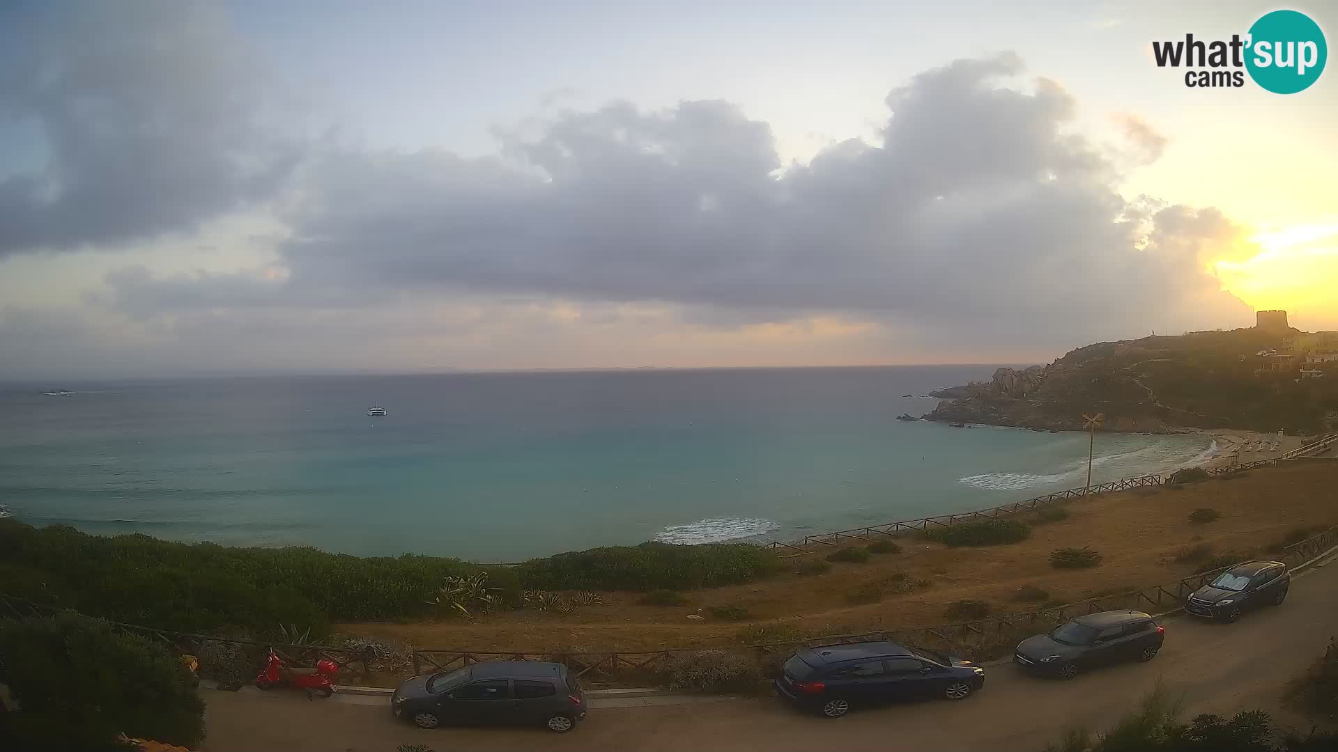 Webcam Rena Bianca beach – Spiaggia Rena Bianca – Santa Teresa Gallura – Sardinia
