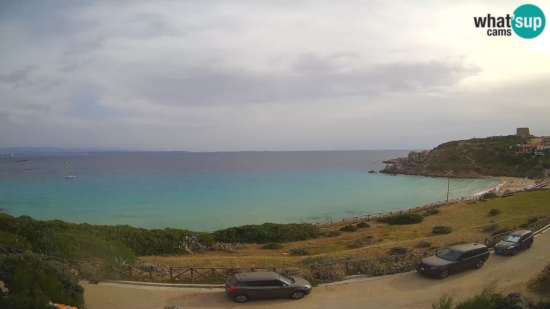 Webcam Rena Bianca beach – Spiaggia Rena Bianca – Santa Teresa Gallura – Sardinia