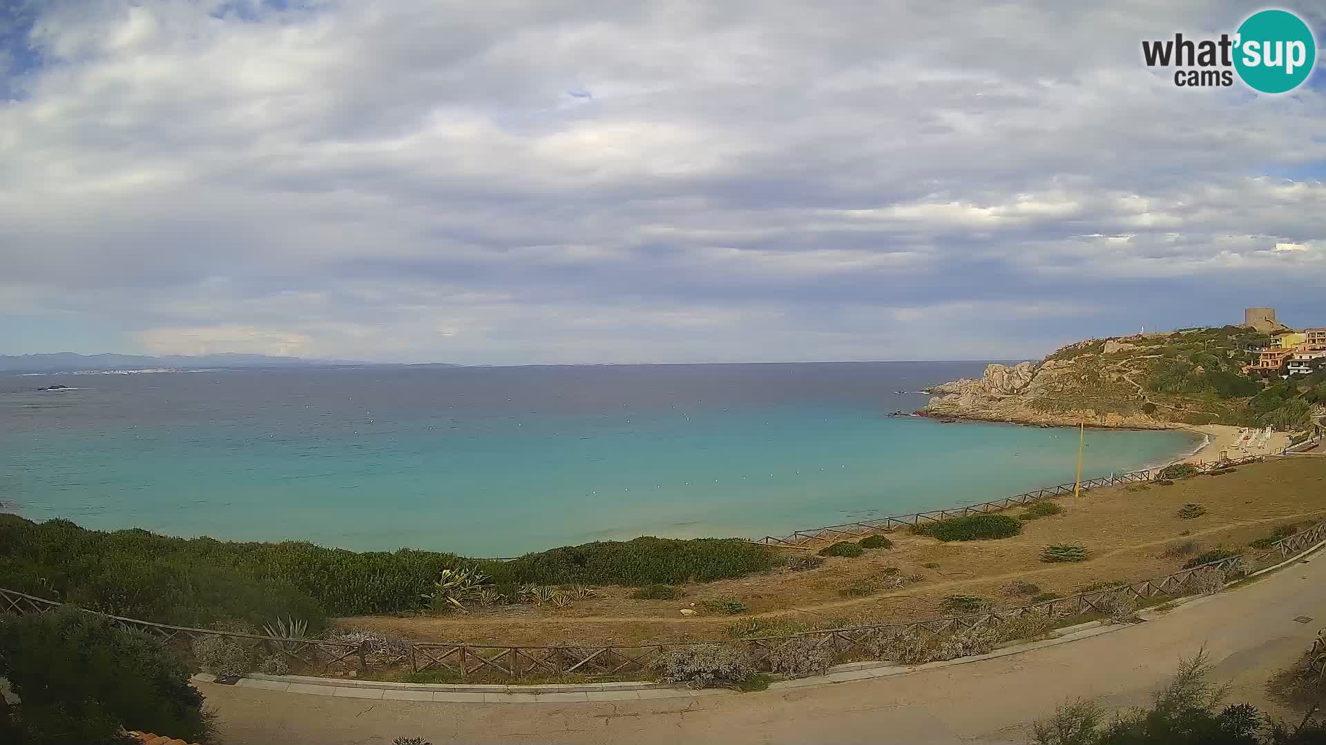 Webcam Spiaggia Rena Bianca – Santa Teresa Gallura – Sardegna