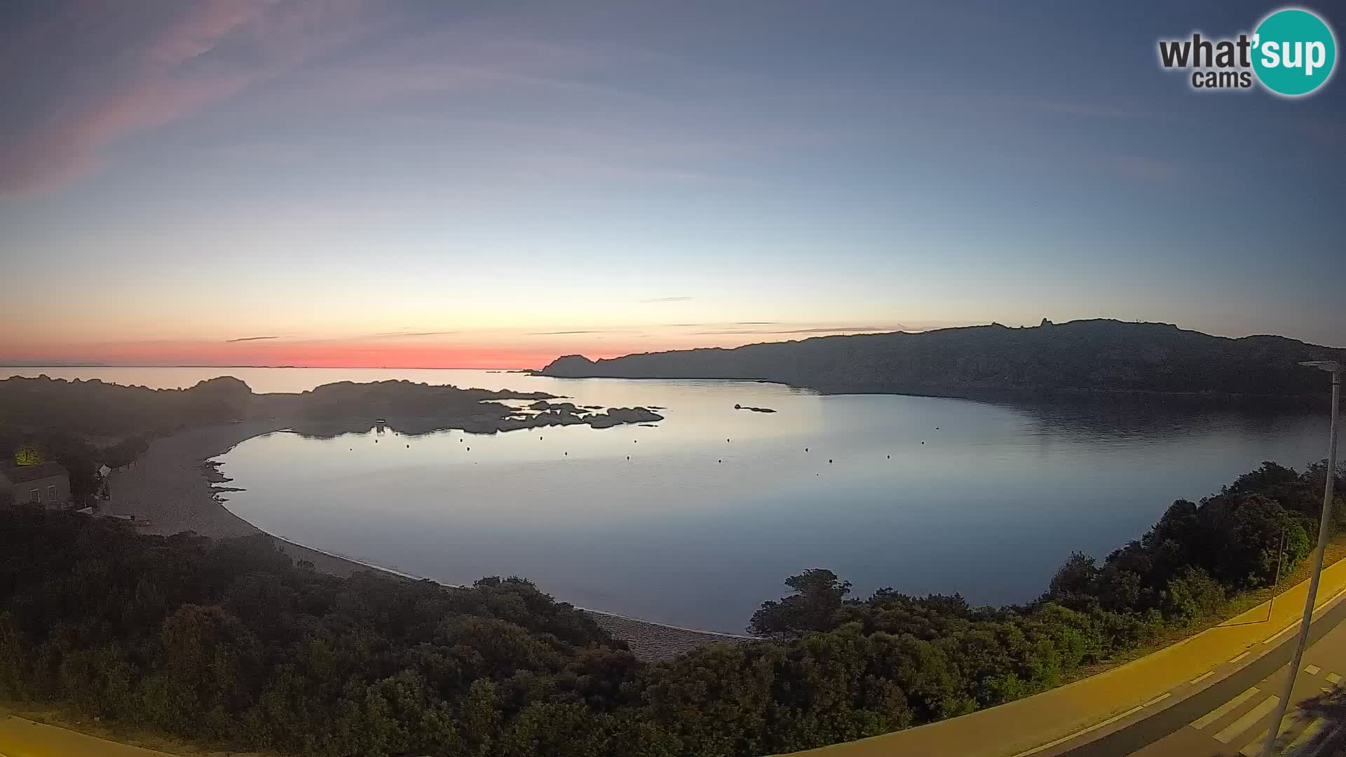 Webcam Rena di Levante – Live View from Capo Testa