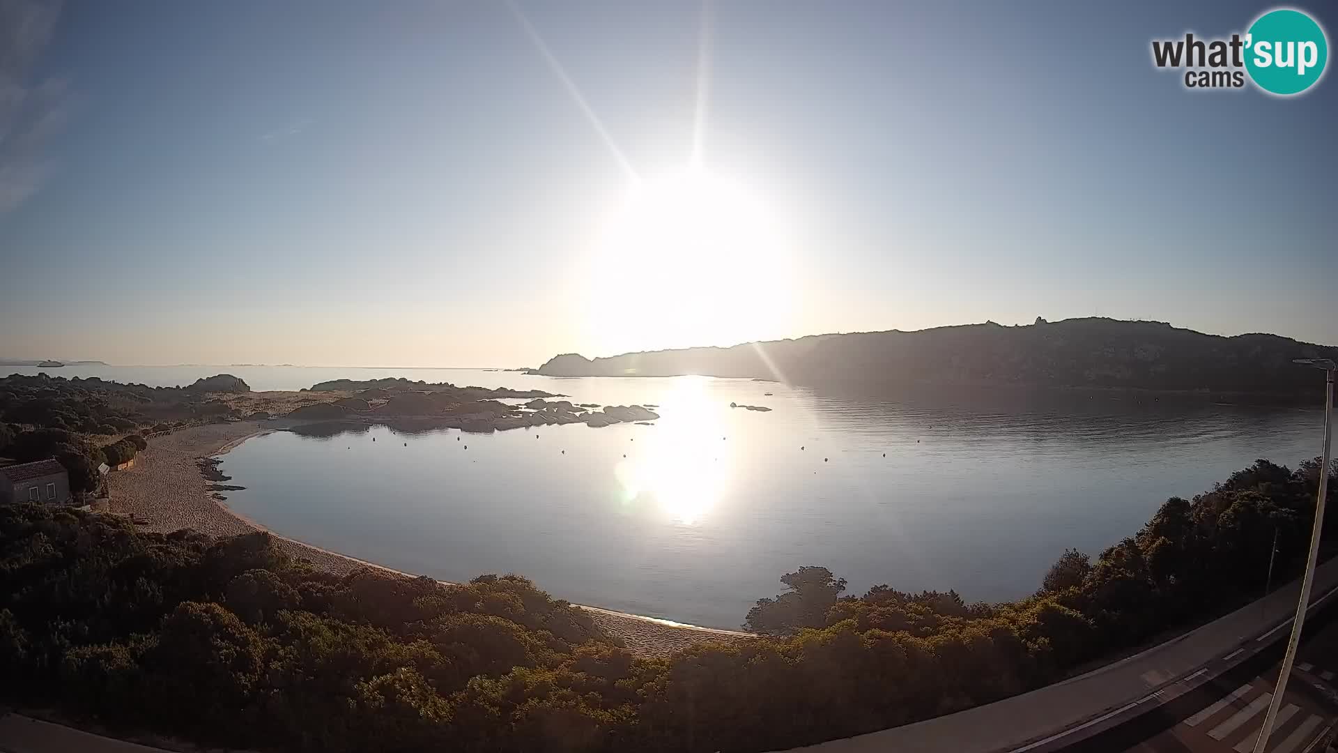 Webcam Rena di Levante – Live View from Capo Testa