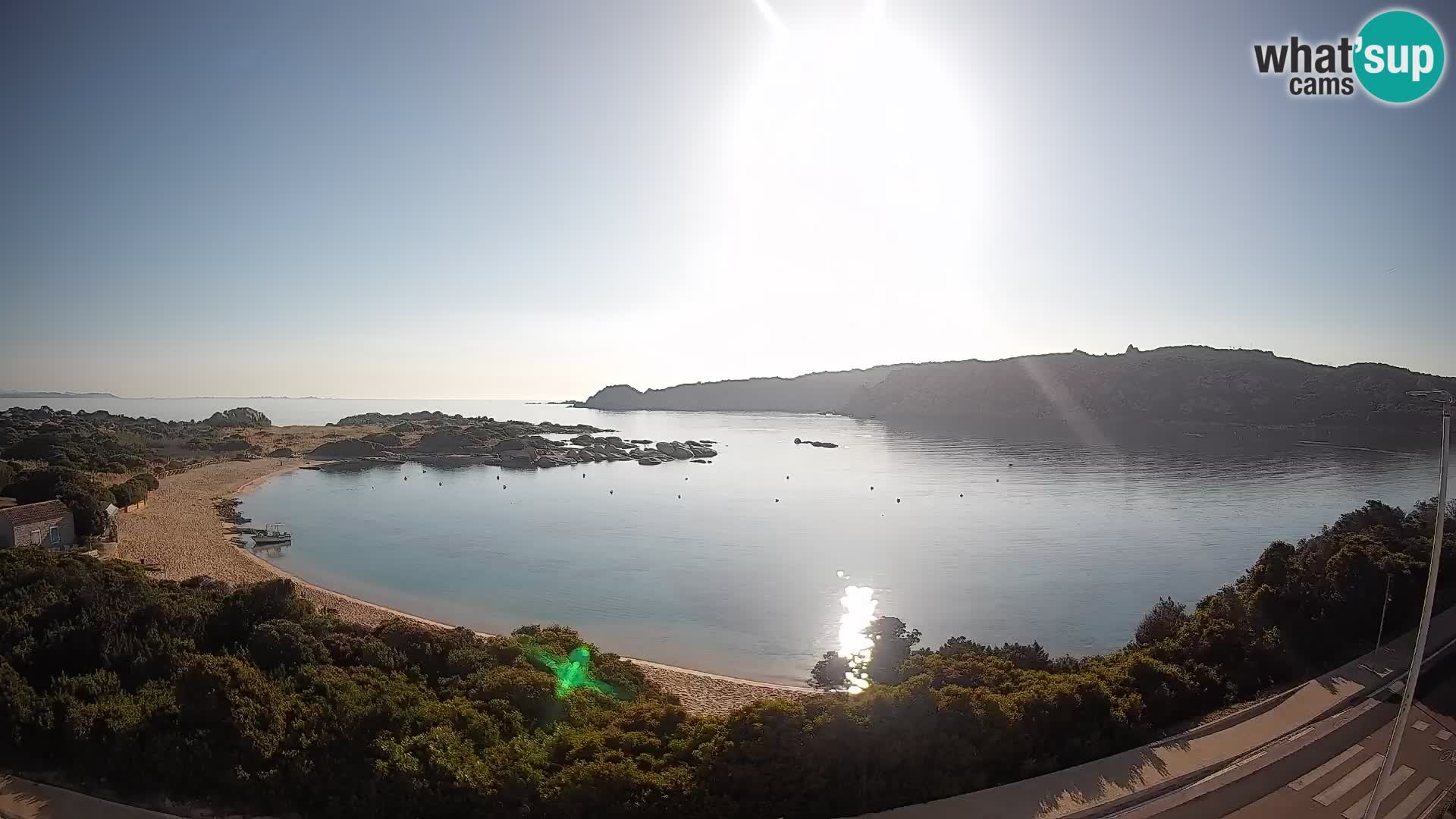 Webcam Rena di Levante – Live View from Capo Testa
