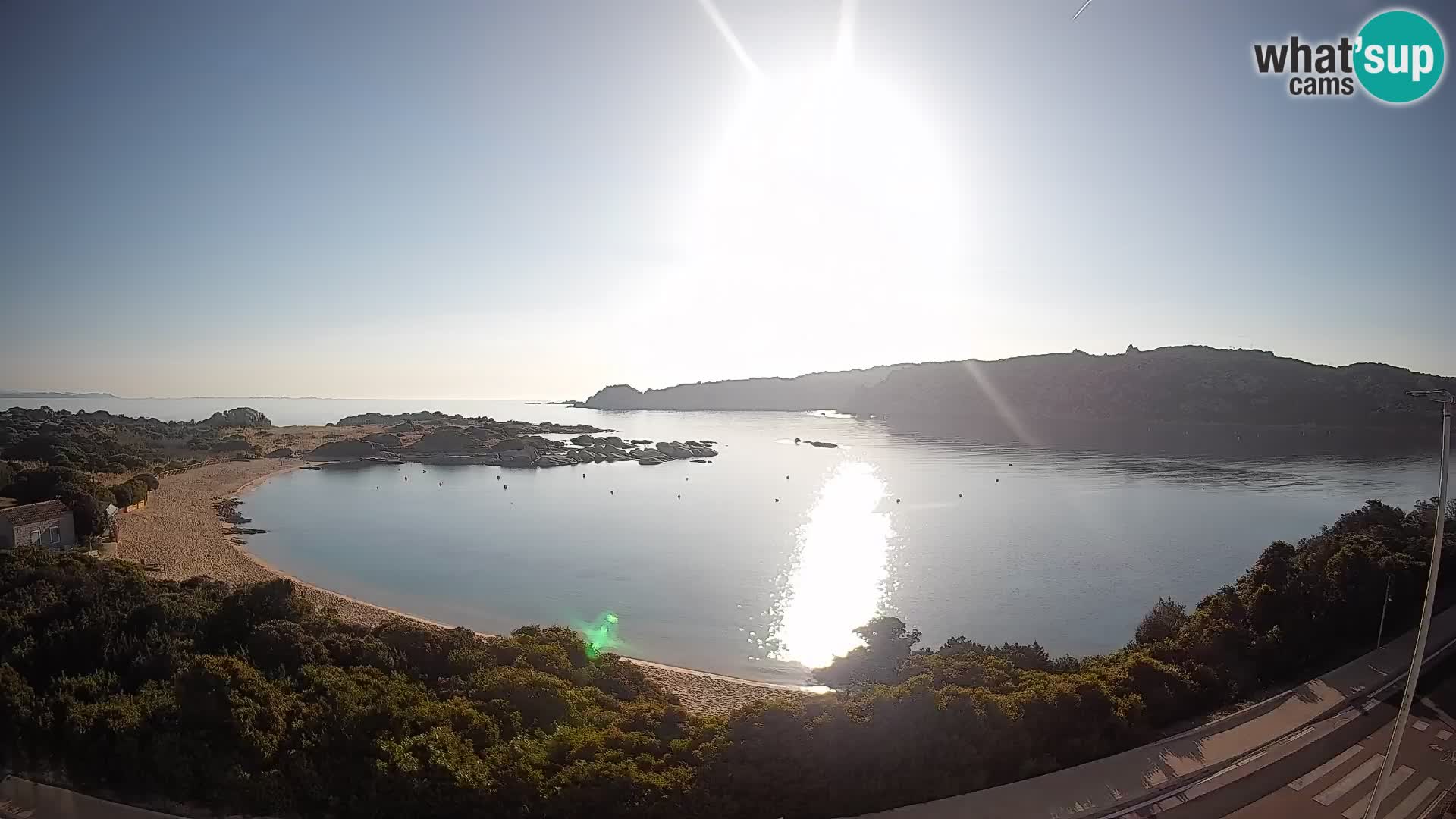 Webcam Rena di Levante – Live View from Capo Testa
