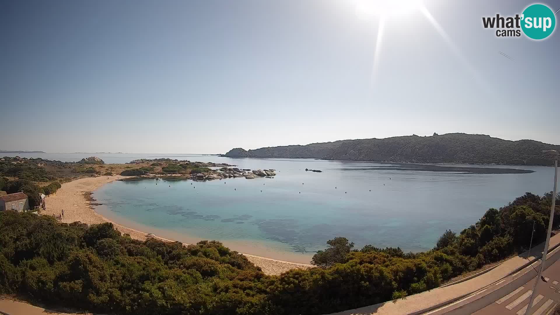 Webcam Rena di Levante – Vista en directo desde Capo Testa