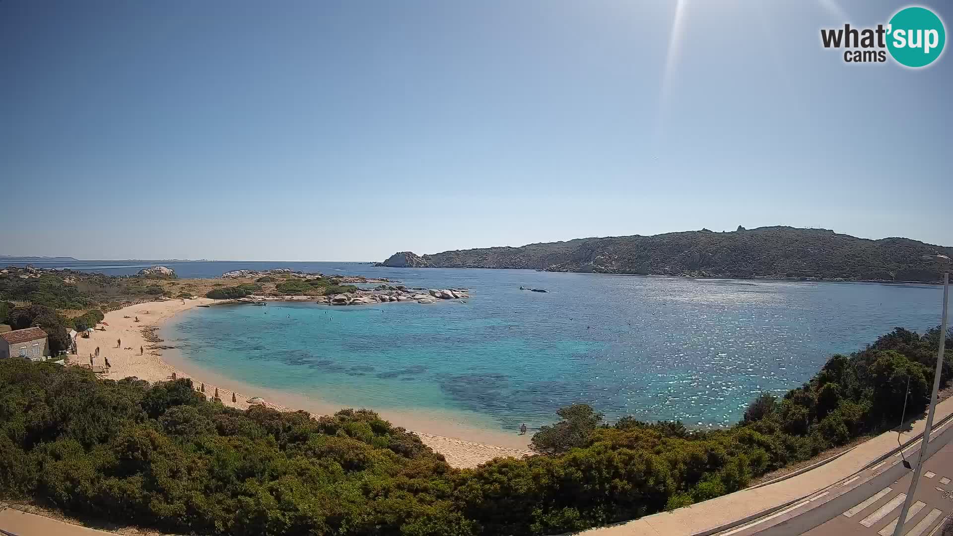 Webcam Rena di Levante – Vista en directo desde Capo Testa