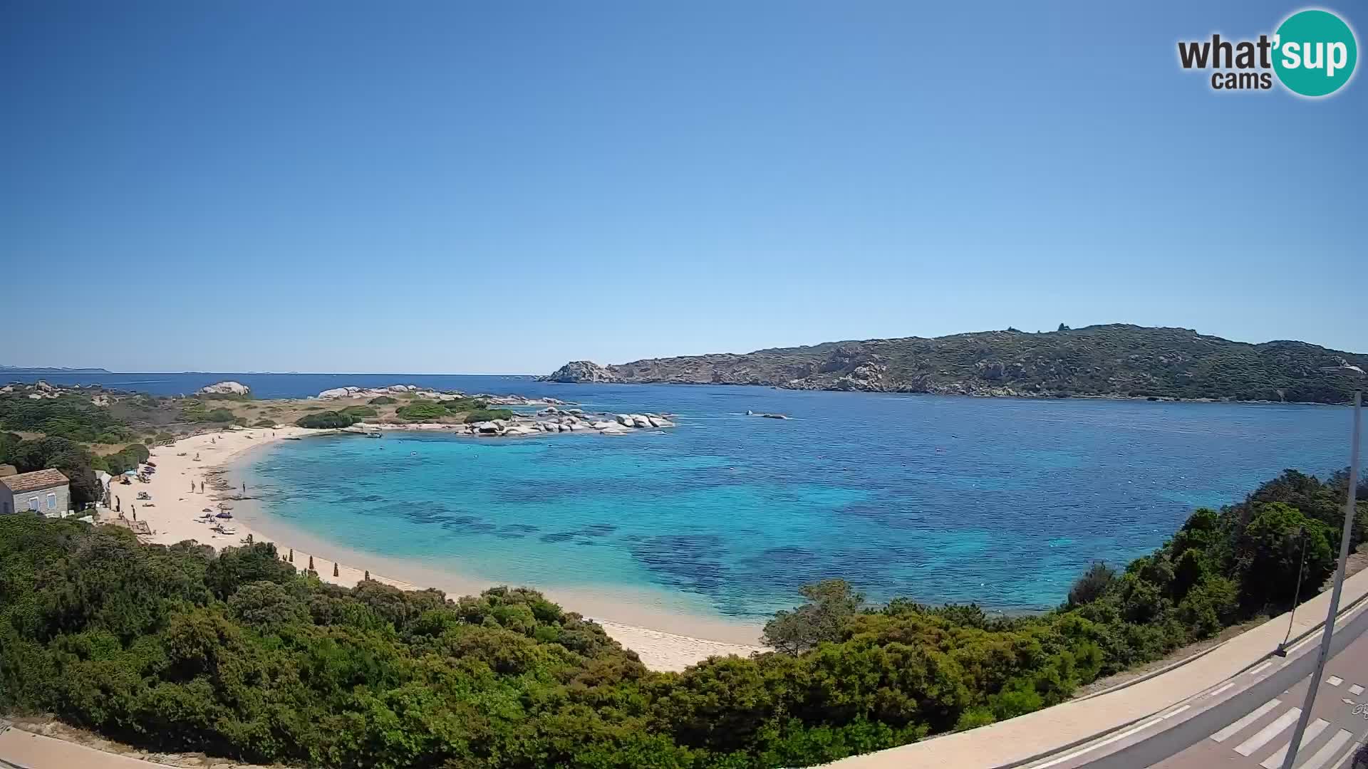 Webcam Rena di Levante – Vue en direct depuis Capo Testa