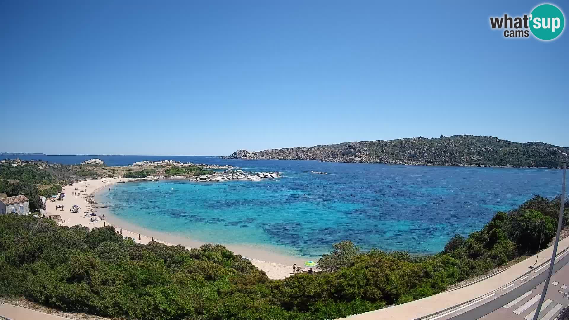 Webcam Rena di Levante – Vista en directo desde Capo Testa