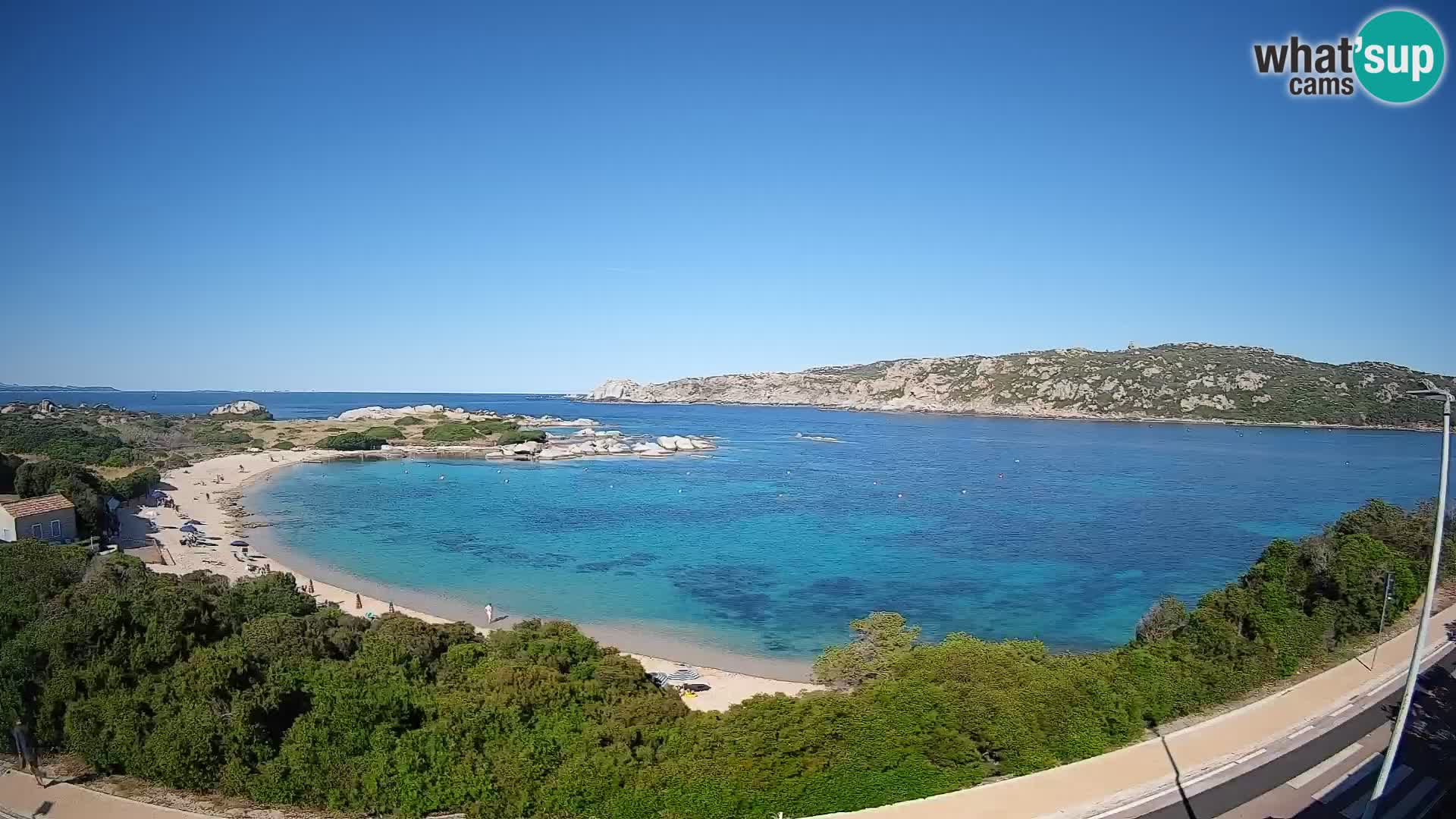 Webcam Rena di Levante – Vue en direct depuis Capo Testa