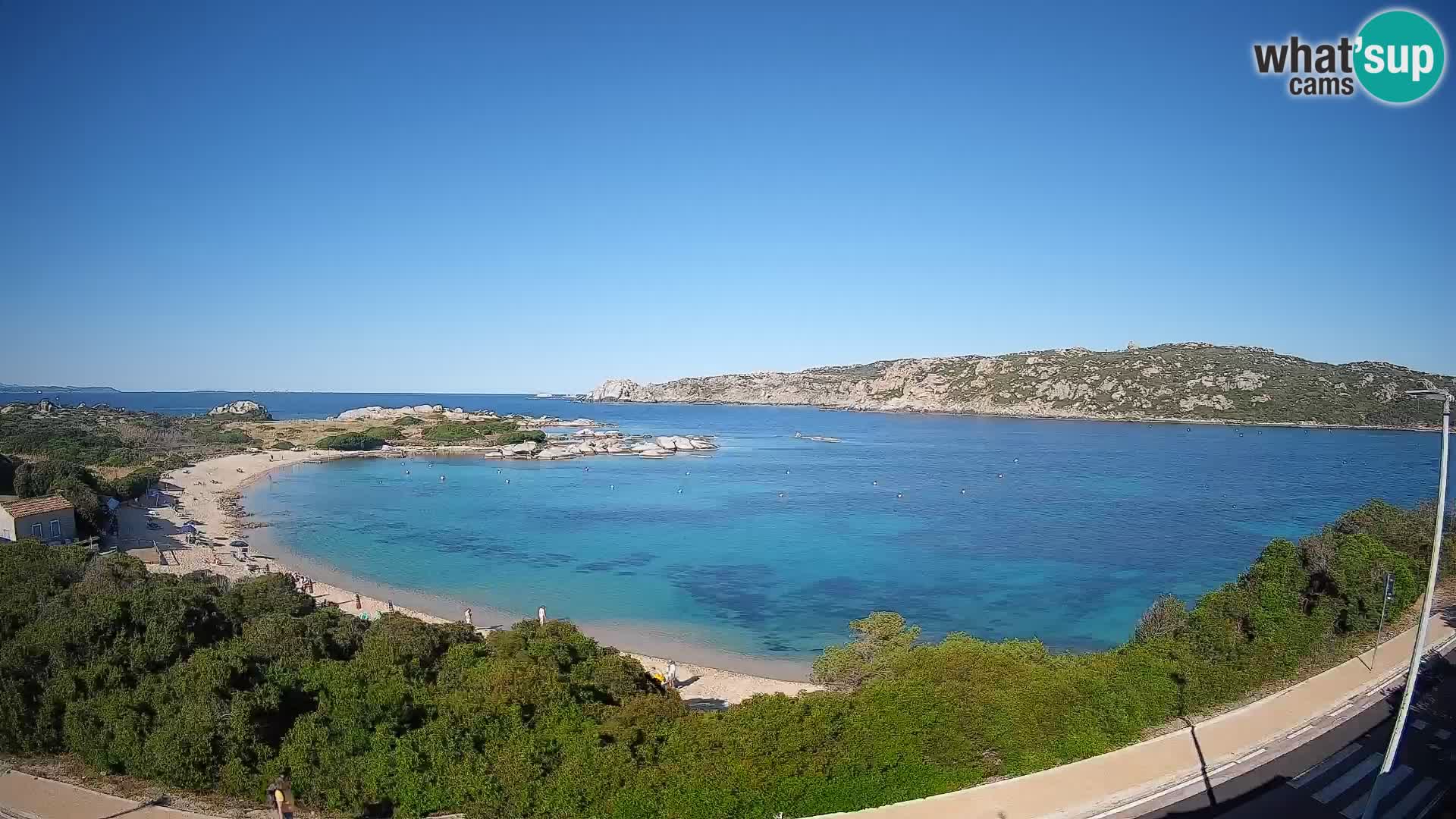 Spletna kamera Rena di Levante – Pogled v živo na Capo Testa