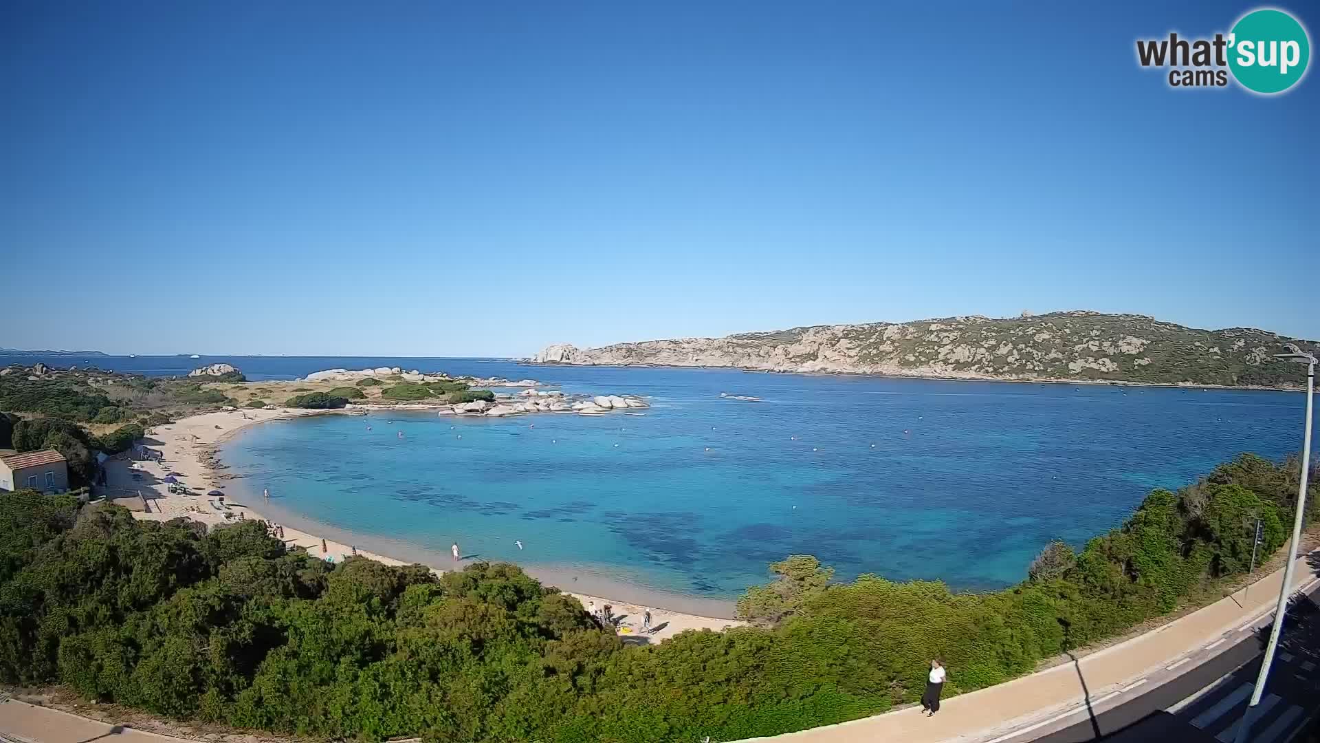 Webcam Rena di Levante – Vue en direct depuis Capo Testa