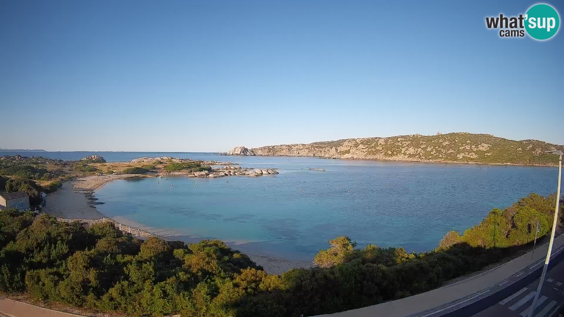 Spletna kamera Rena di Levante – Pogled v živo na Capo Testa