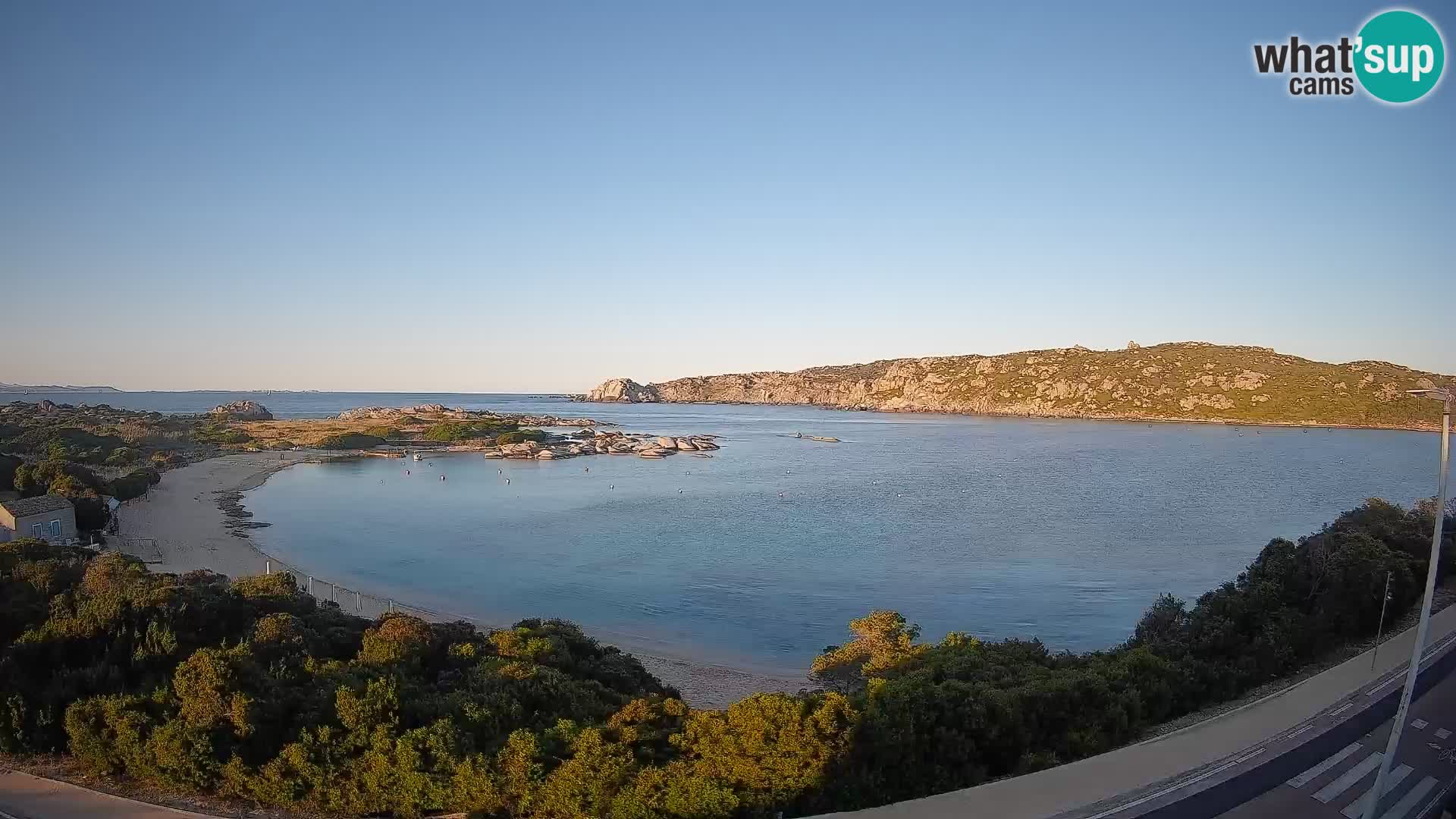 Webcam Rena di Levante – Live View from Capo Testa