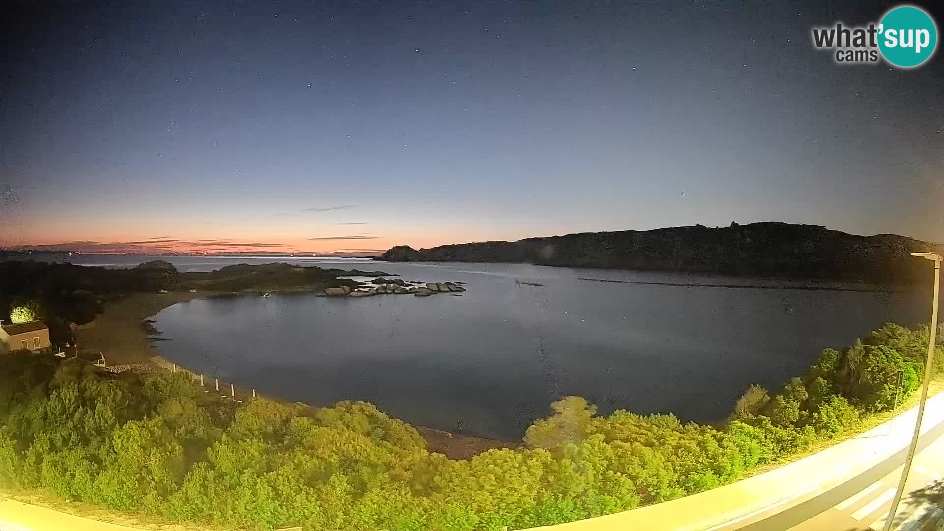 Webcam Rena di Levante – Live View from Capo Testa