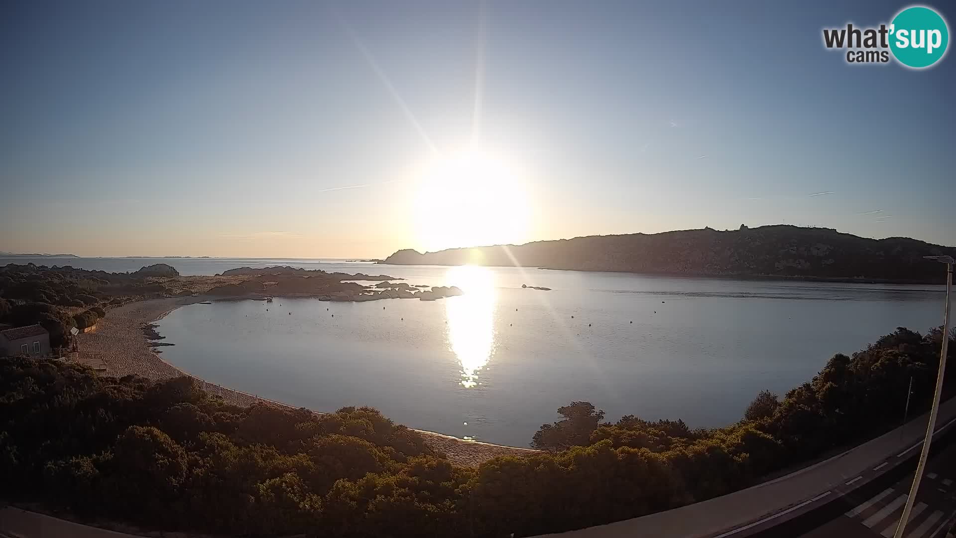 Webcam Rena di Levante – Live View from Capo Testa