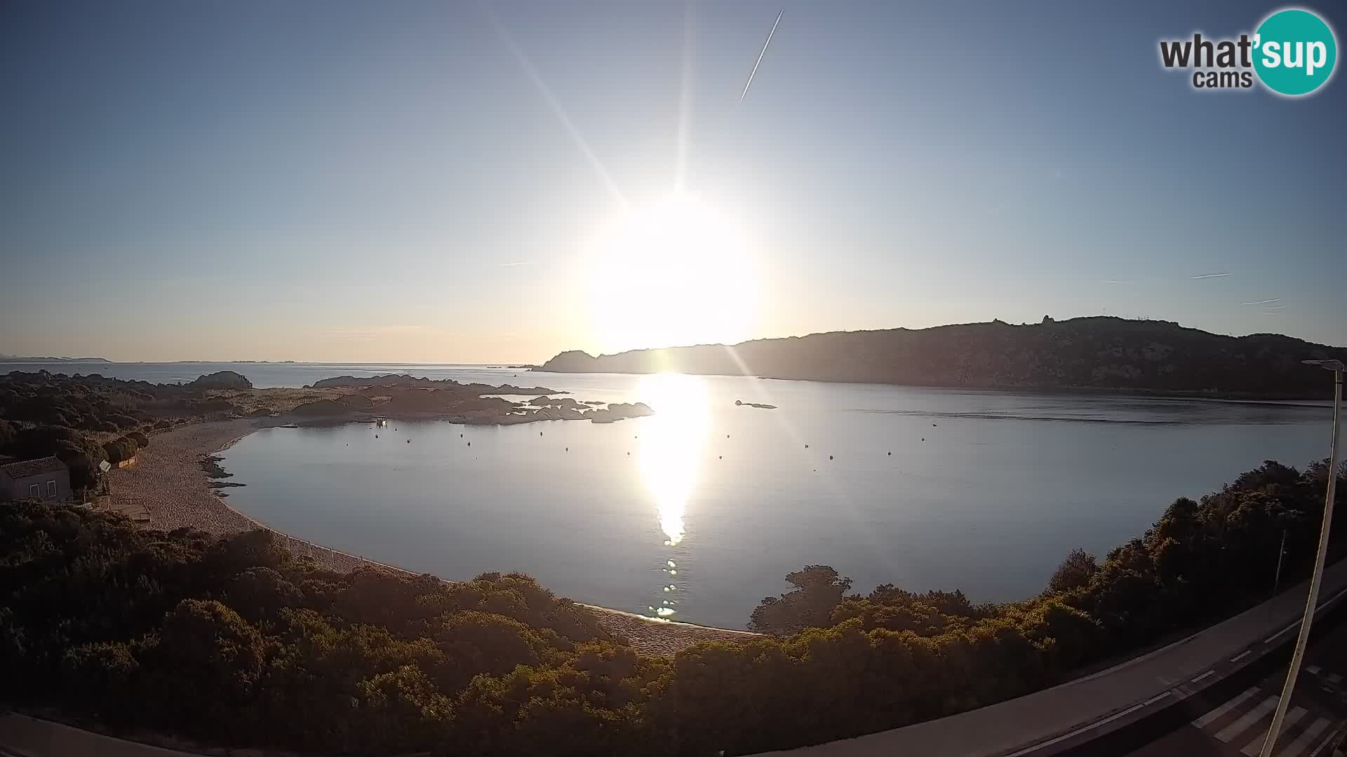 Web kamera Rena di Levante – Pogled uživo s Capo Testa