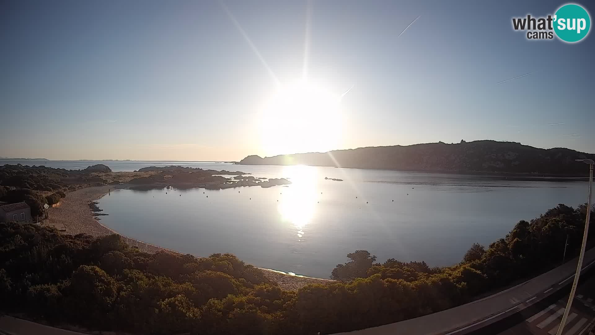 Webcam Rena di Levante – Live View from Capo Testa