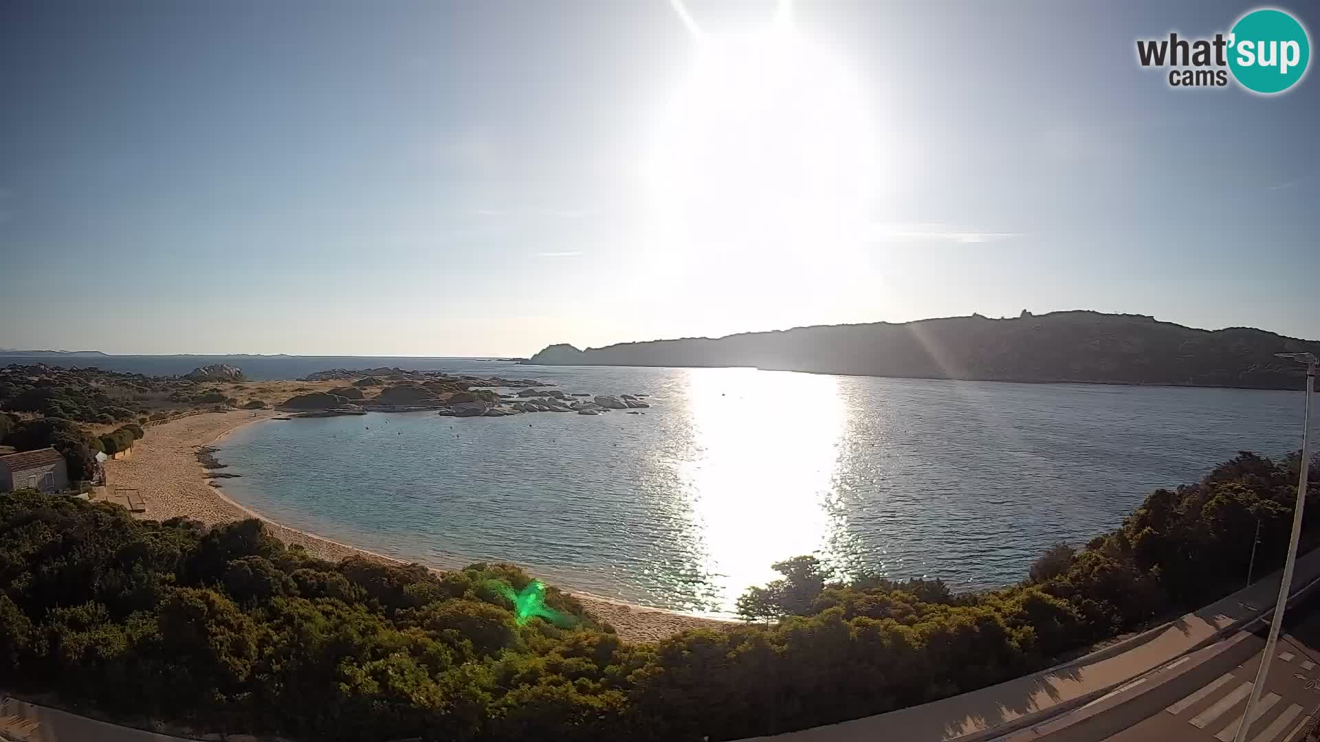 Webcam Rena di Levante – Live View from Capo Testa