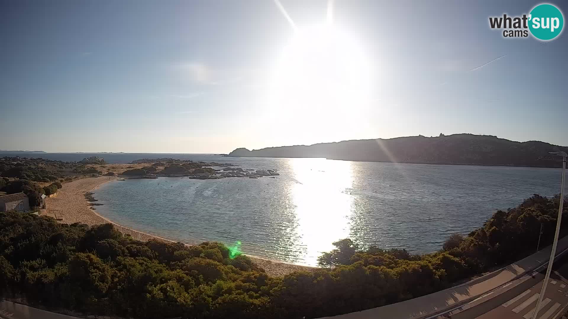 Webcam Rena di Levante – Live View from Capo Testa