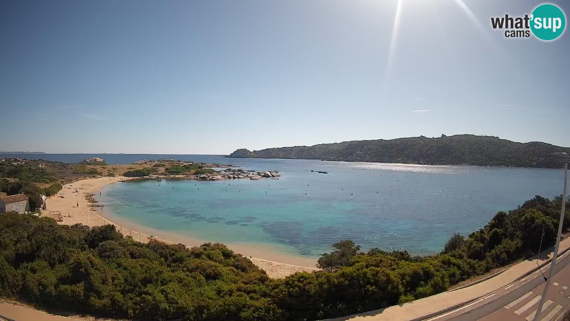 Webcam Rena di Levante – Vue en direct depuis Capo Testa