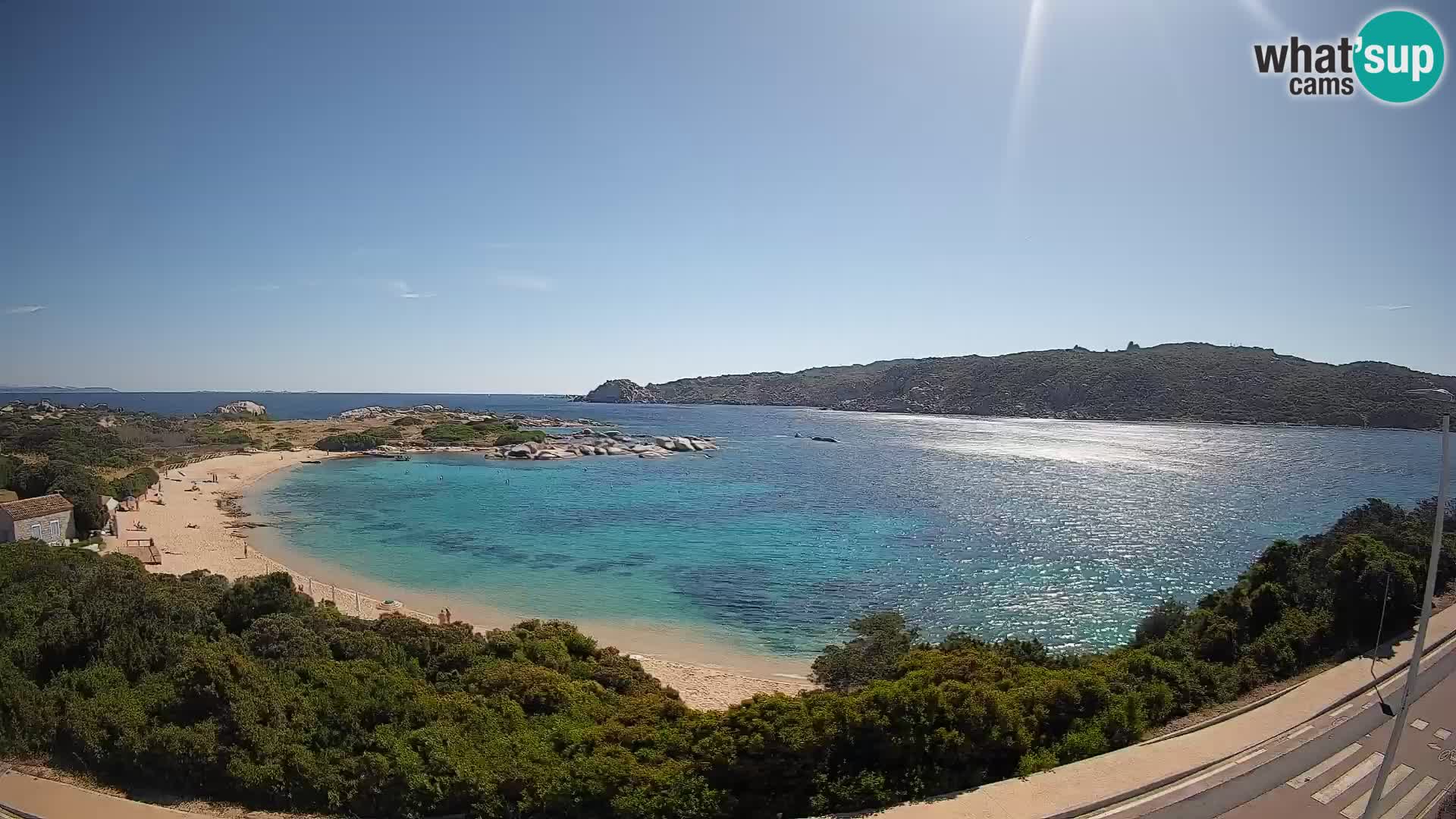 Spletna kamera Rena di Levante – Pogled v živo na Capo Testa