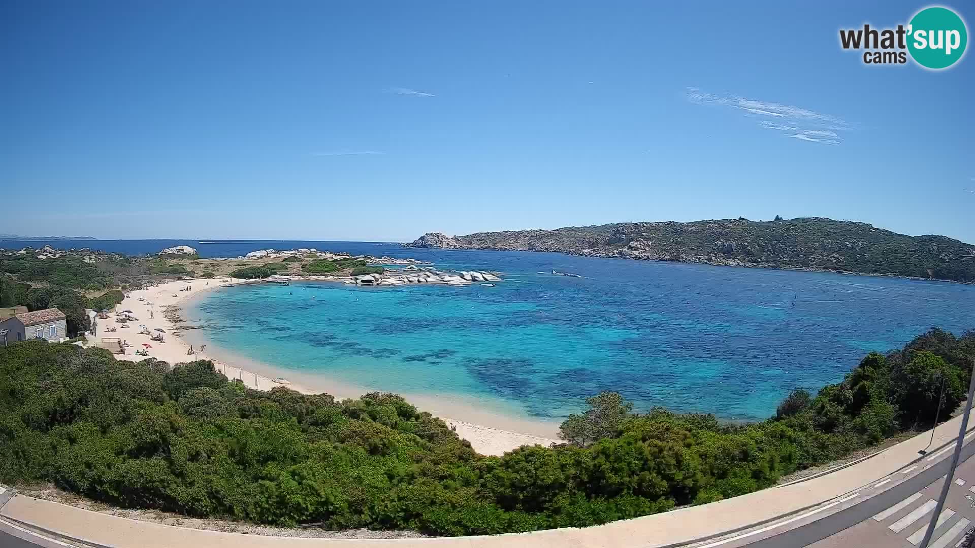 Webcam Rena di Levante – Vue en direct depuis Capo Testa