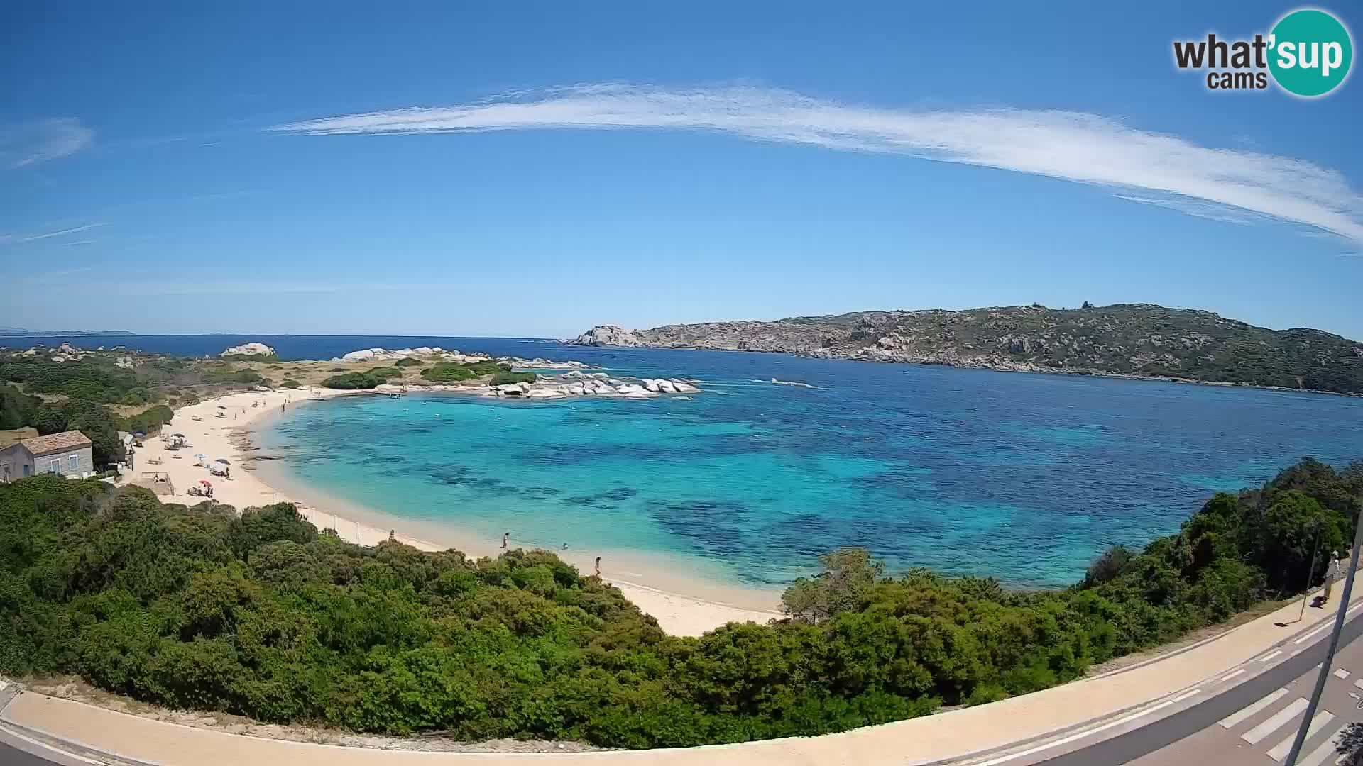 Webcam Rena di Levante – Vista en directo desde Capo Testa