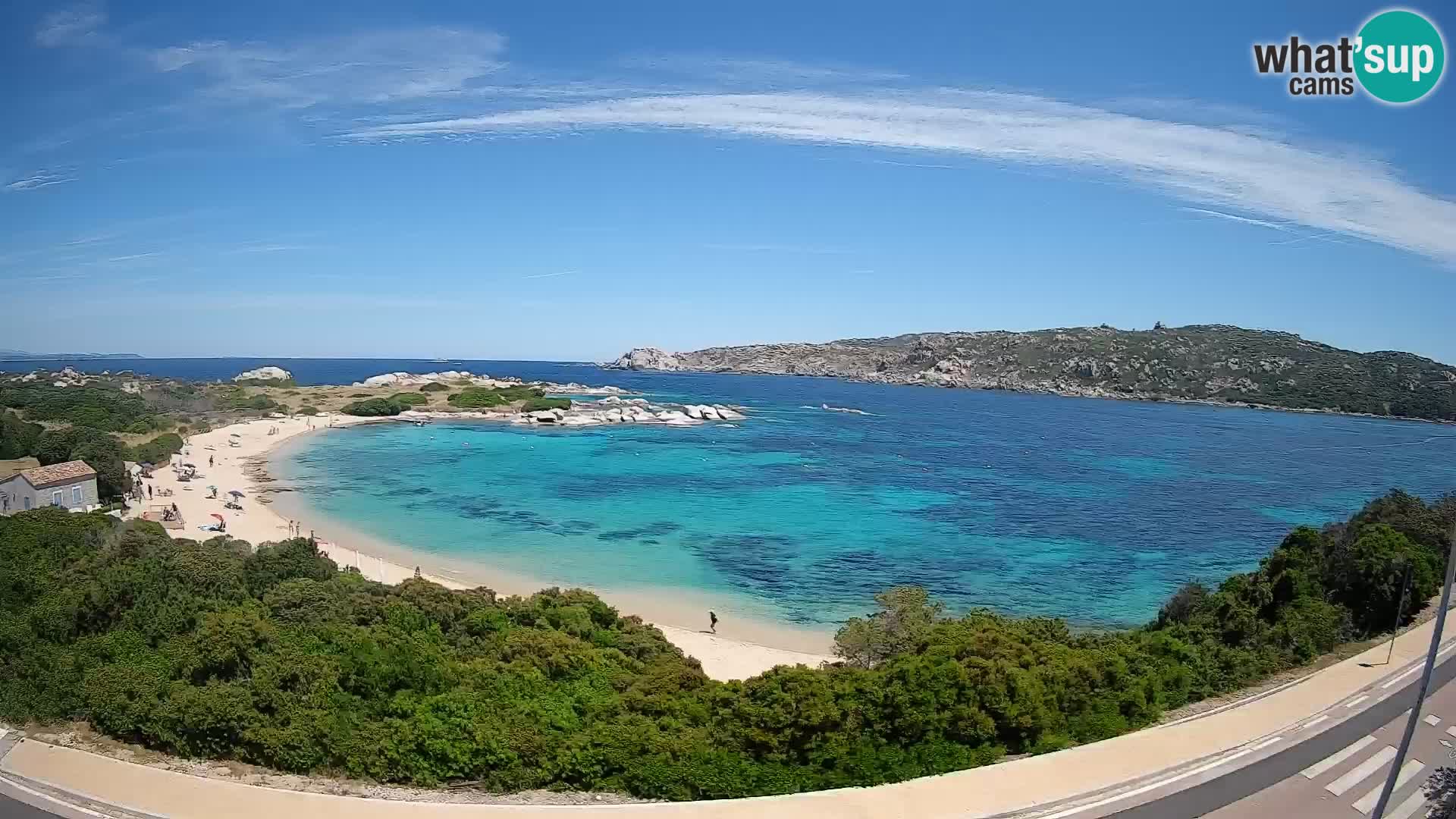 Webcam Rena di Levante – Vista live da Capo Testa