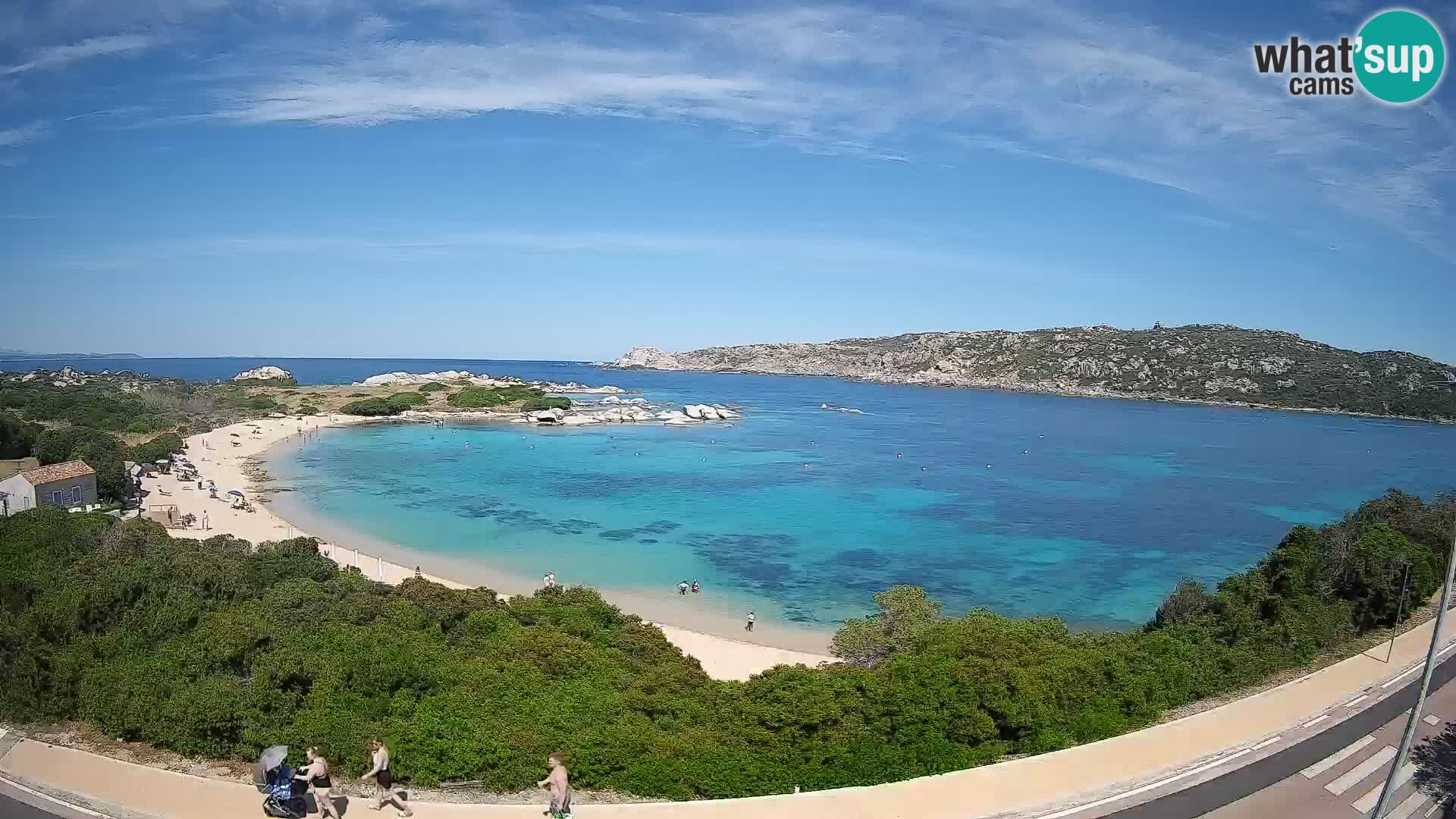 Webcam Rena di Levante – Live View from Capo Testa