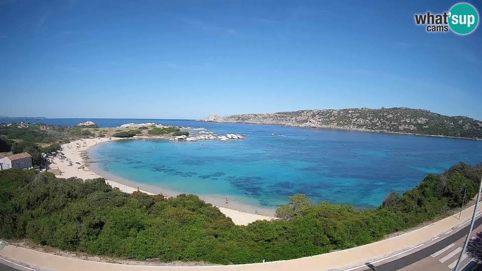 Webcam Rena di Levante – Vue en direct depuis Capo Testa