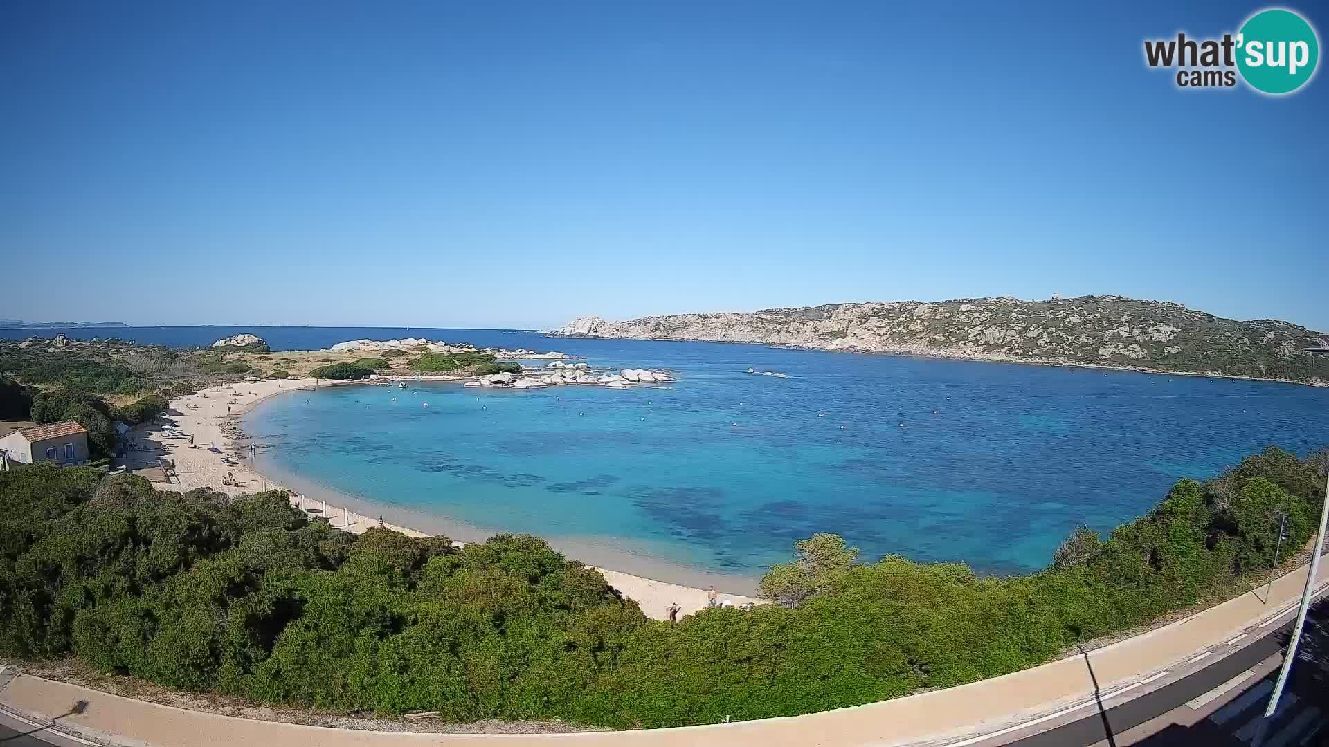 Webcam Rena di Levante – Vista live da Capo Testa