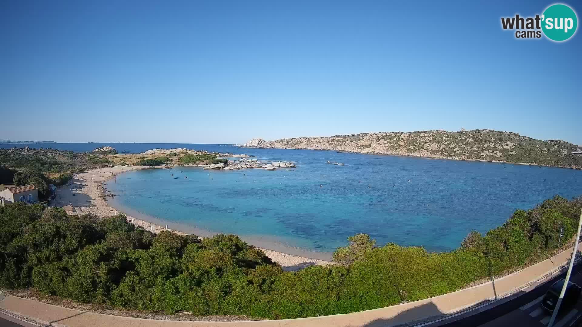 Webcam Rena di Levante – Vista live da Capo Testa